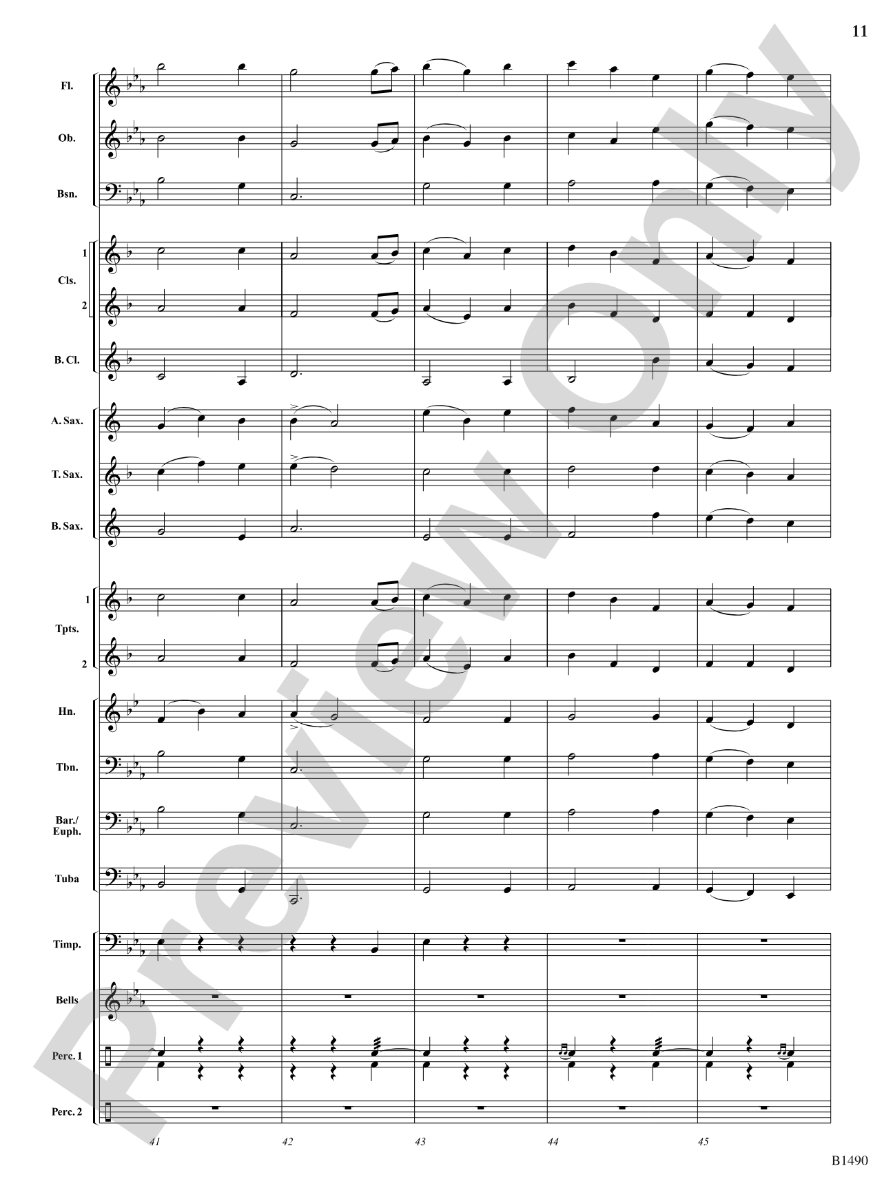 Albany Fanfare: Concert Band Conductor Score & Parts