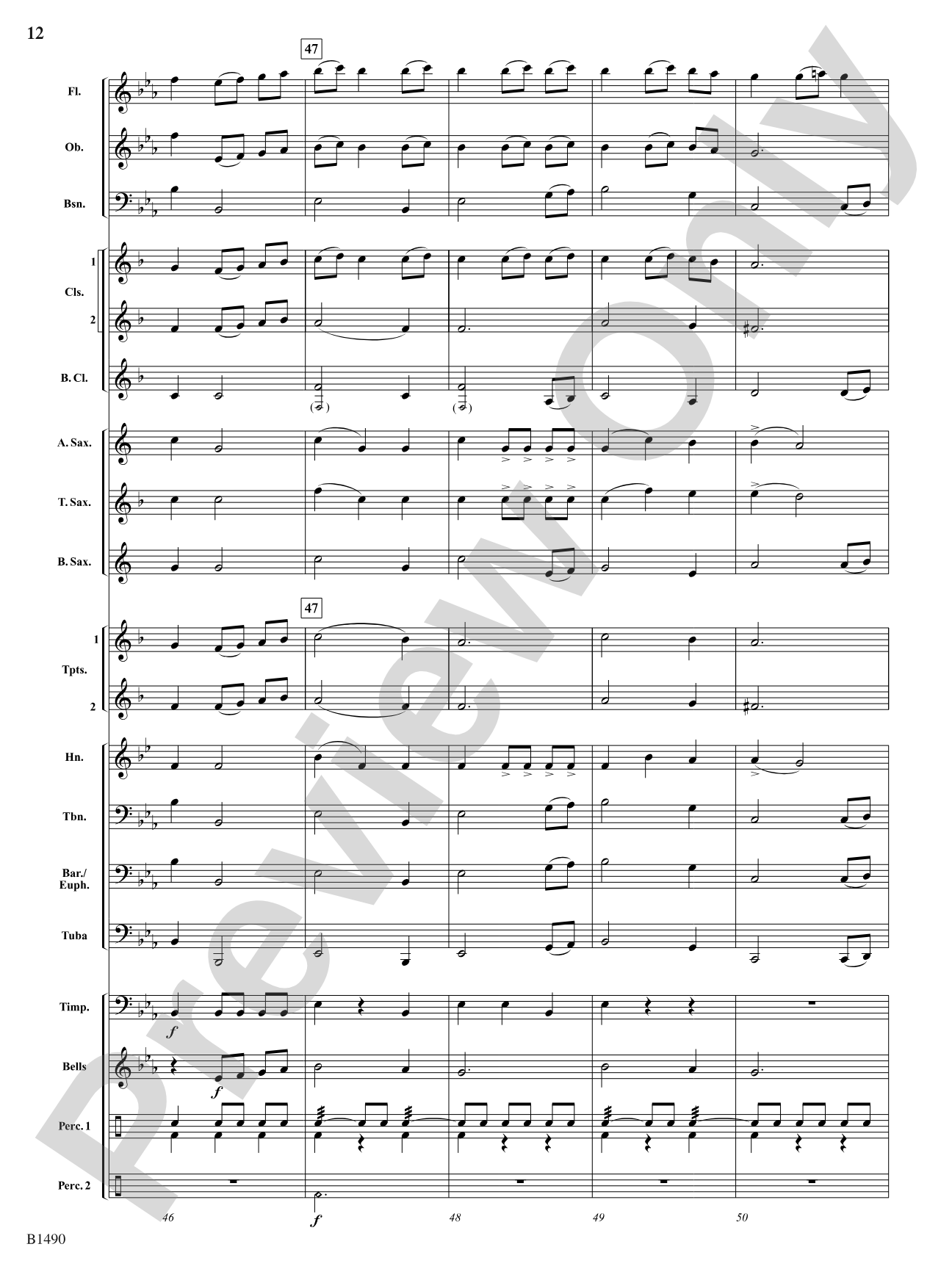 Albany Fanfare: Concert Band Conductor Score & Parts
