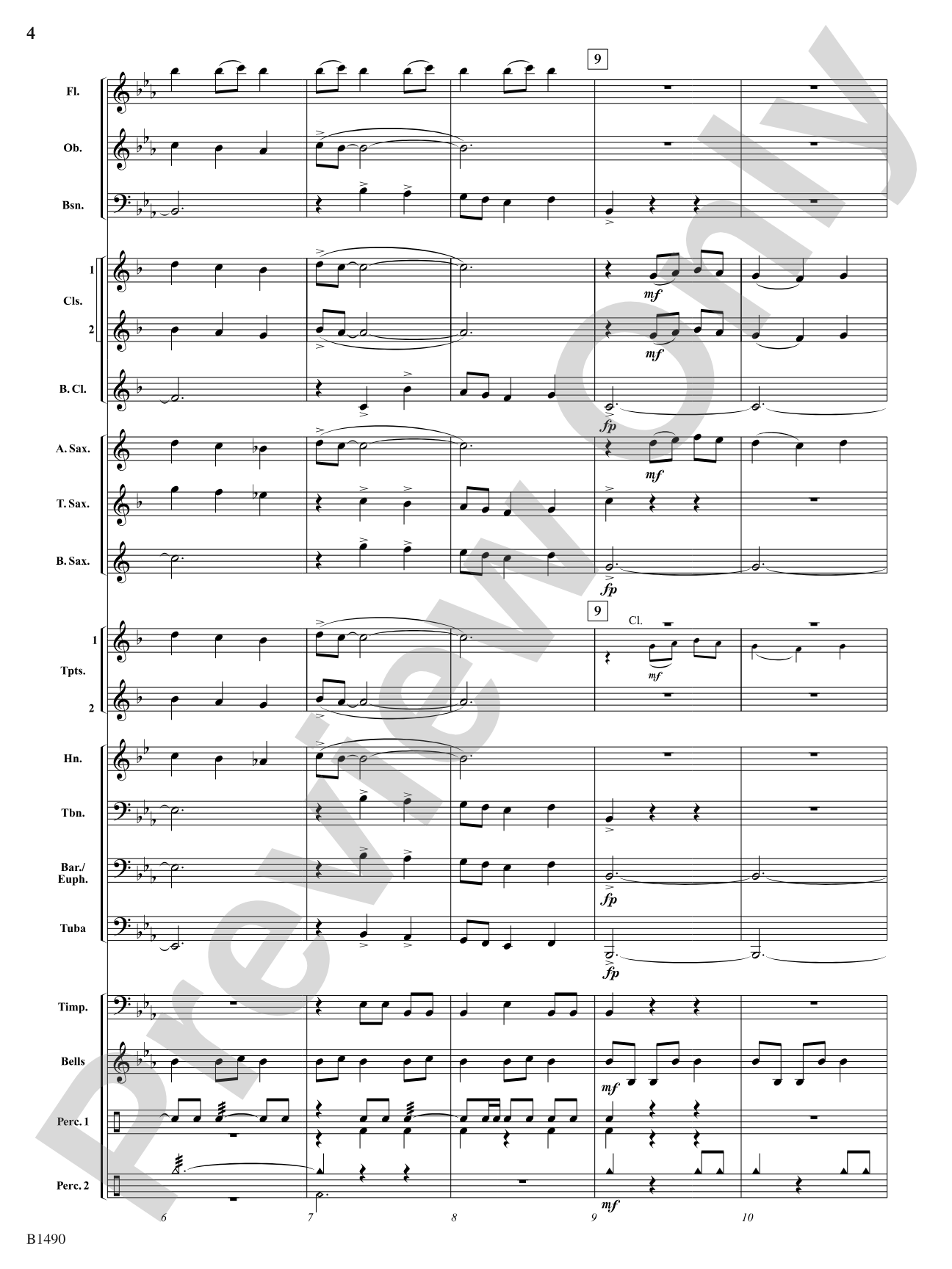 Albany Fanfare: Concert Band Conductor Score & Parts
