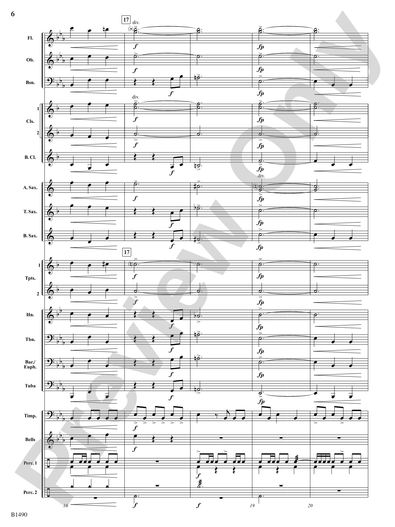 Albany Fanfare: Concert Band Conductor Score & Parts