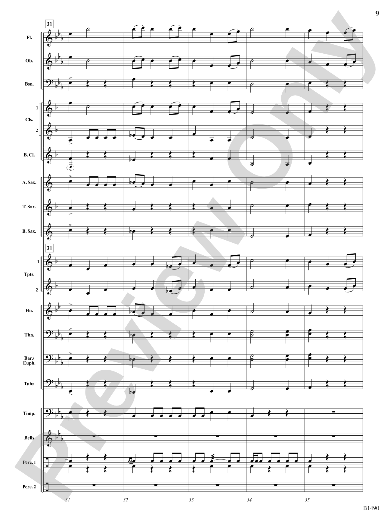 Albany Fanfare: Concert Band Conductor Score & Parts