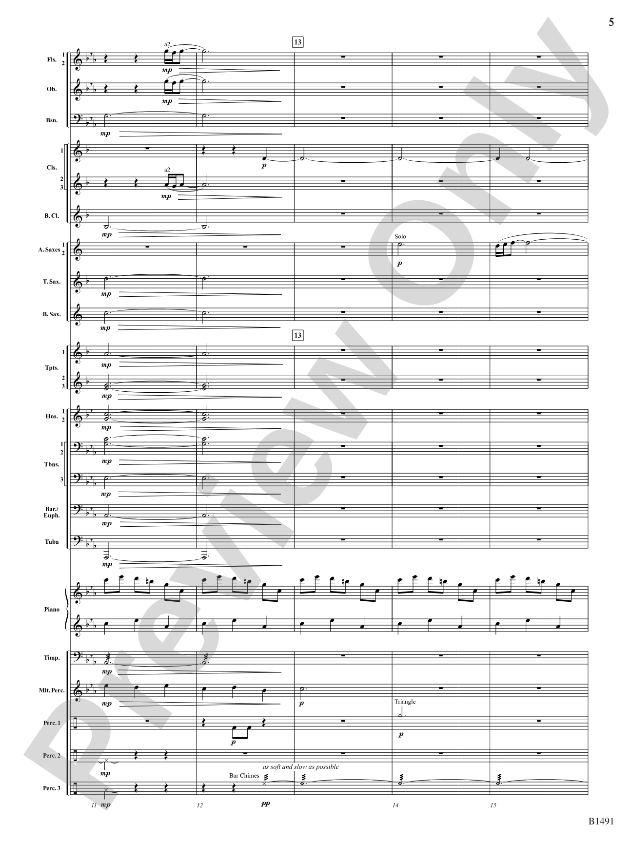 Nevermore: Concert Band Conductor Score & Parts