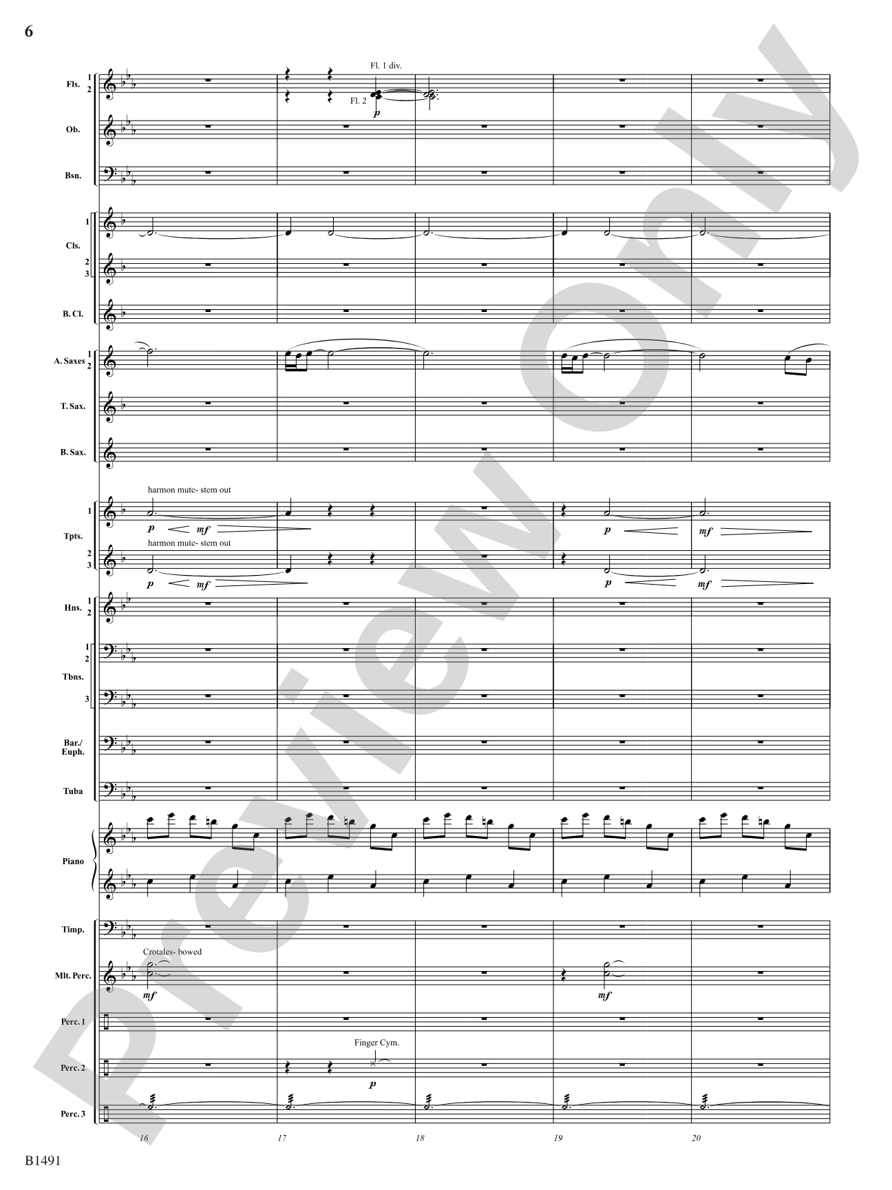 Nevermore: Concert Band Conductor Score & Parts