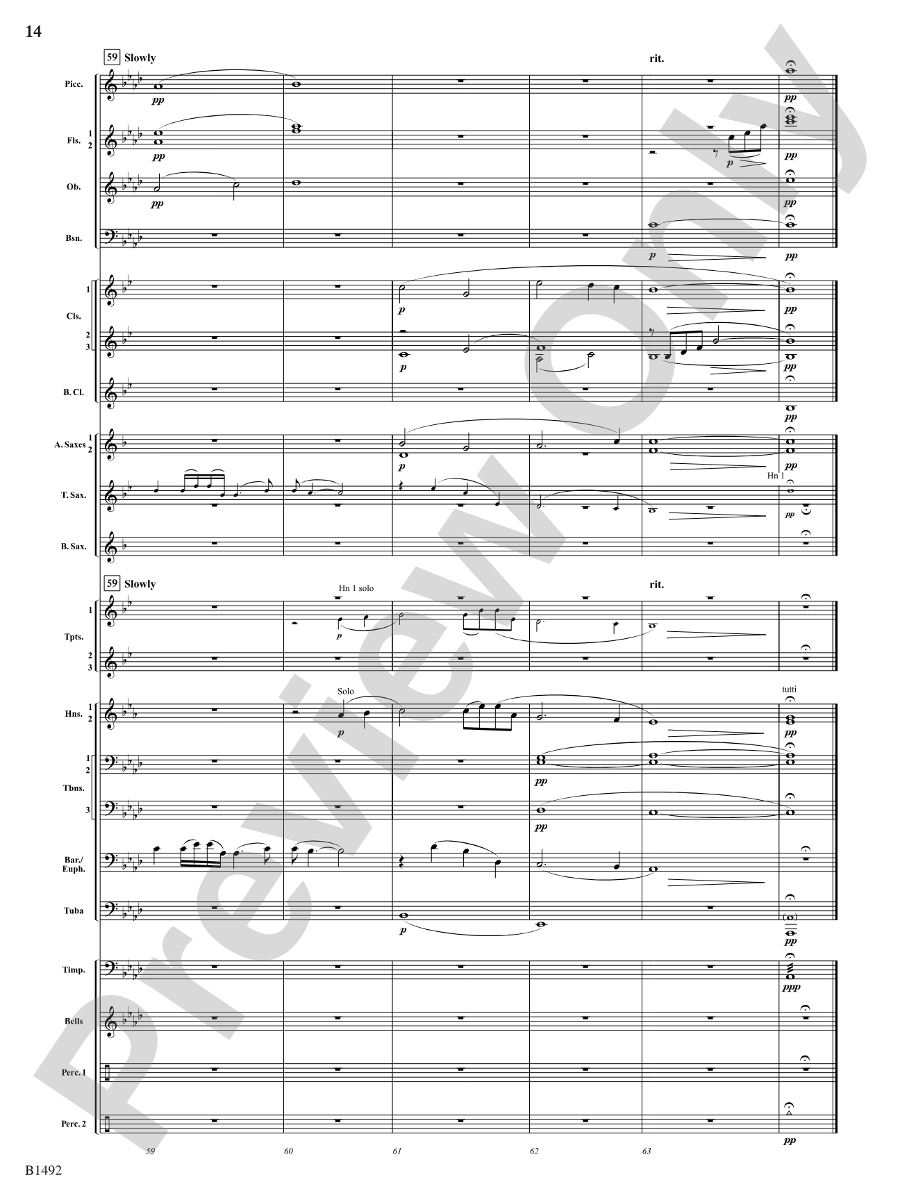Remembering Yesterdays: Concert Band Conductor Score & Parts