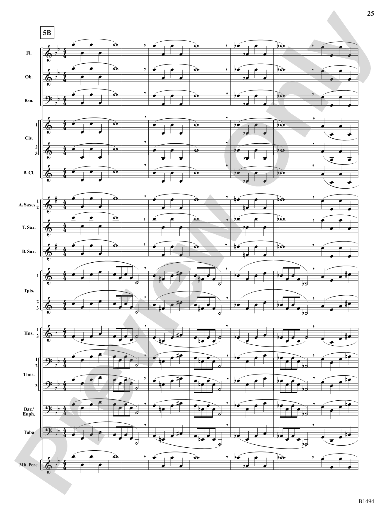 Warm-Up Fundamentals for Concert Band: Concert Band Conductor Score & Parts
