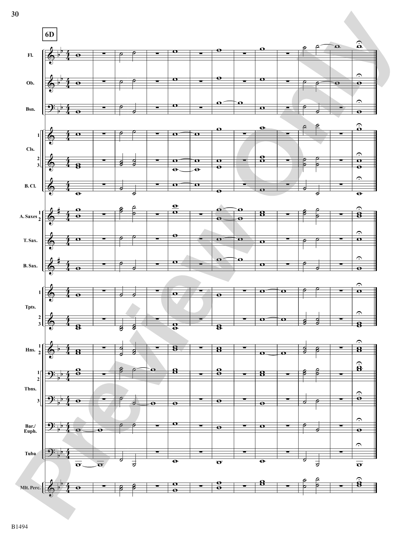 Warm-Up Fundamentals for Concert Band: Concert Band Conductor Score & Parts