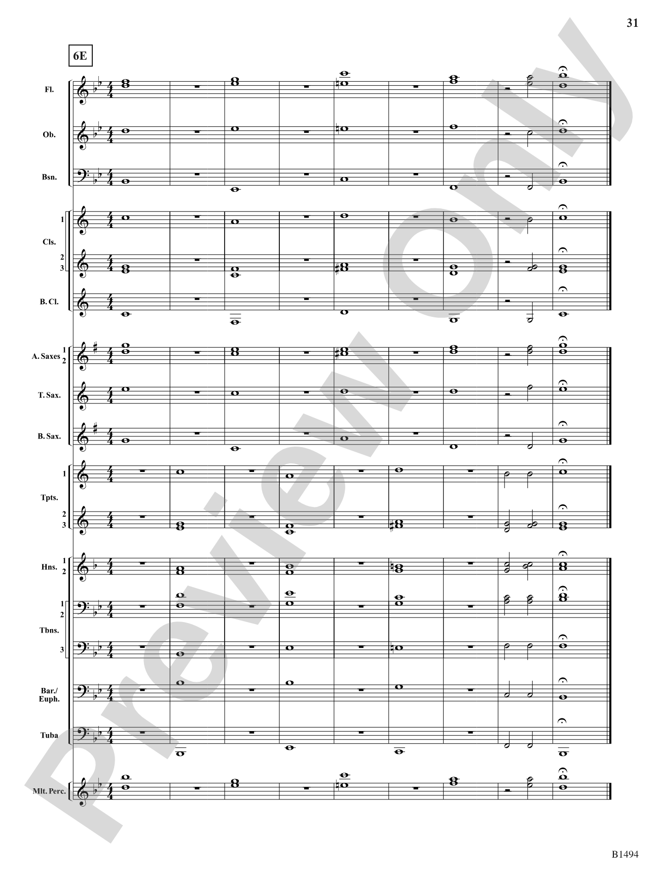 Warm-Up Fundamentals for Concert Band: Concert Band Conductor Score & Parts