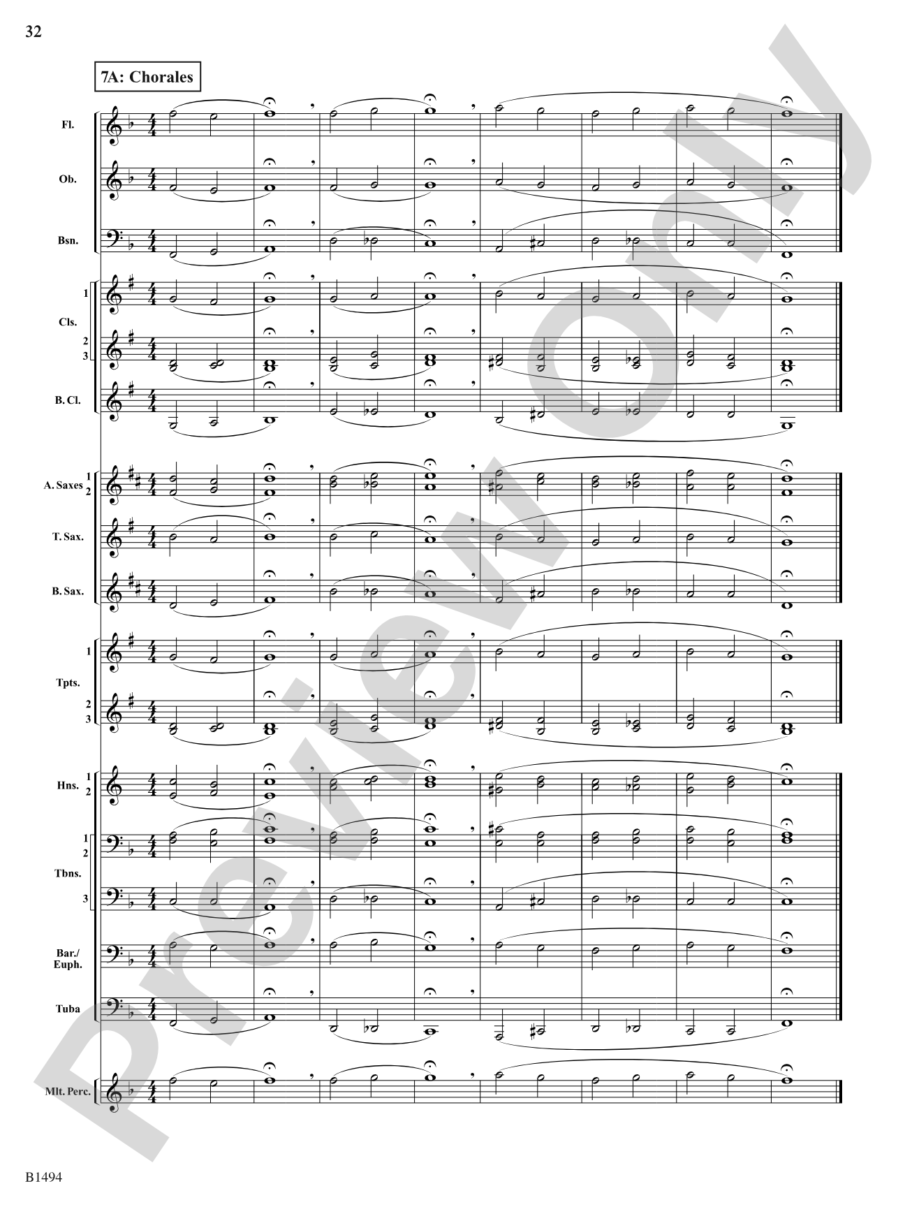 Warm-Up Fundamentals for Concert Band: Concert Band Conductor Score & Parts