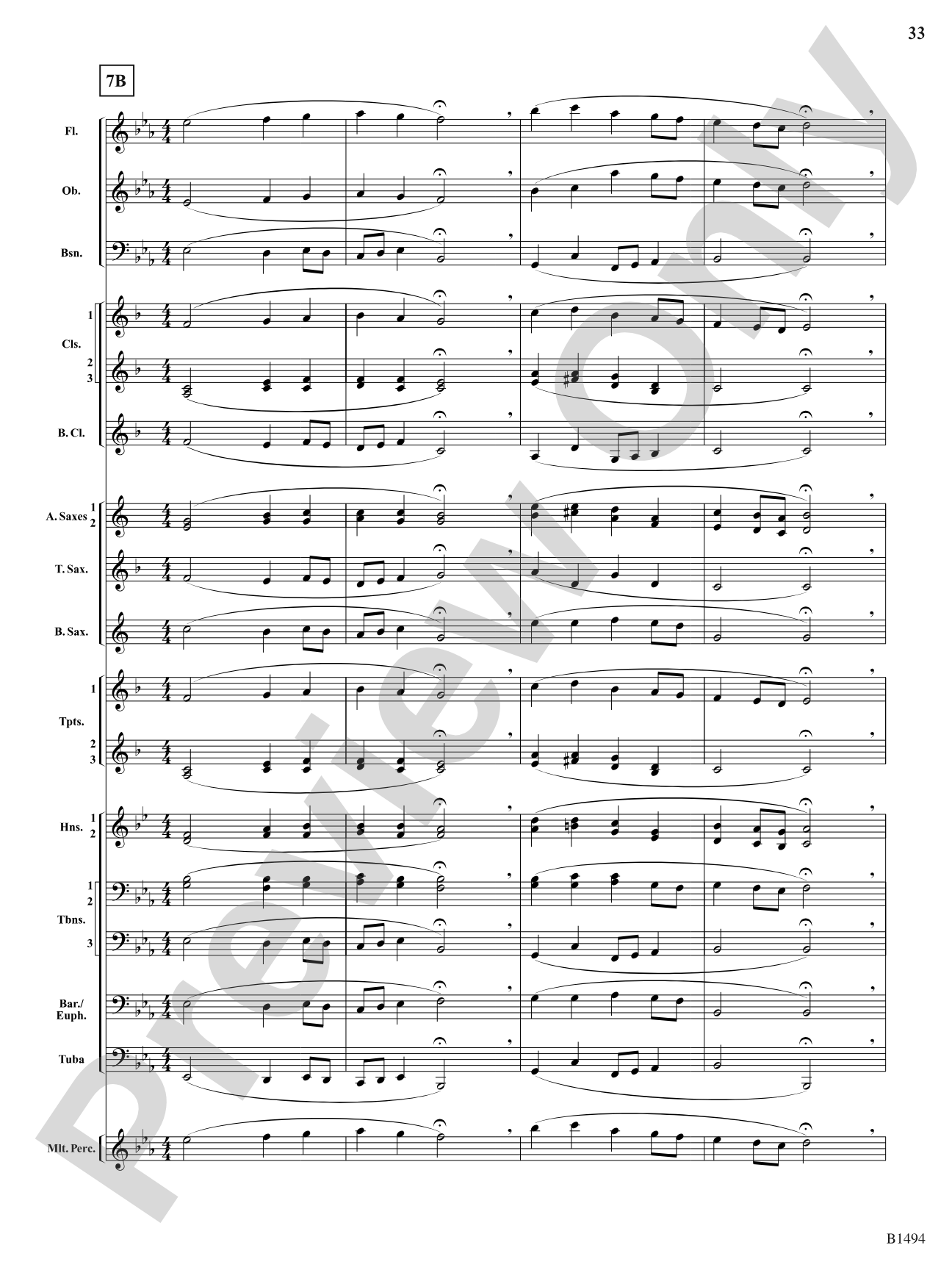 Warm-Up Fundamentals for Concert Band: Concert Band Conductor Score & Parts