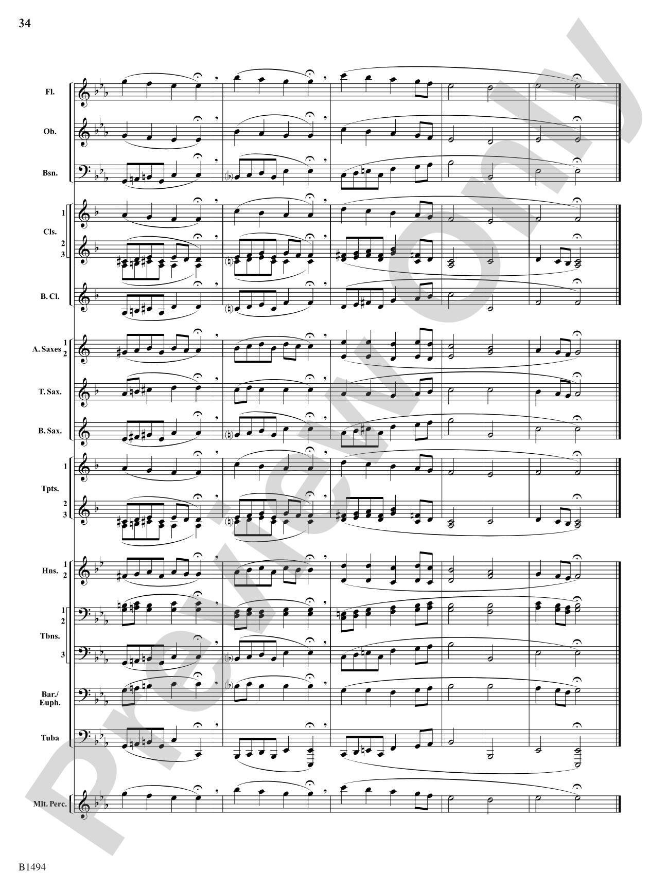 Warm-Up Fundamentals for Concert Band: Concert Band Conductor Score & Parts