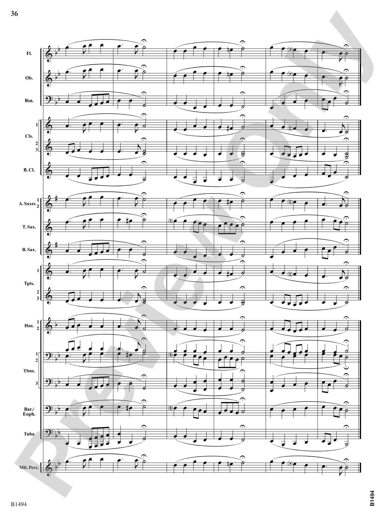 Warm-Up Fundamentals for Concert Band: Concert Band Conductor Score & Parts