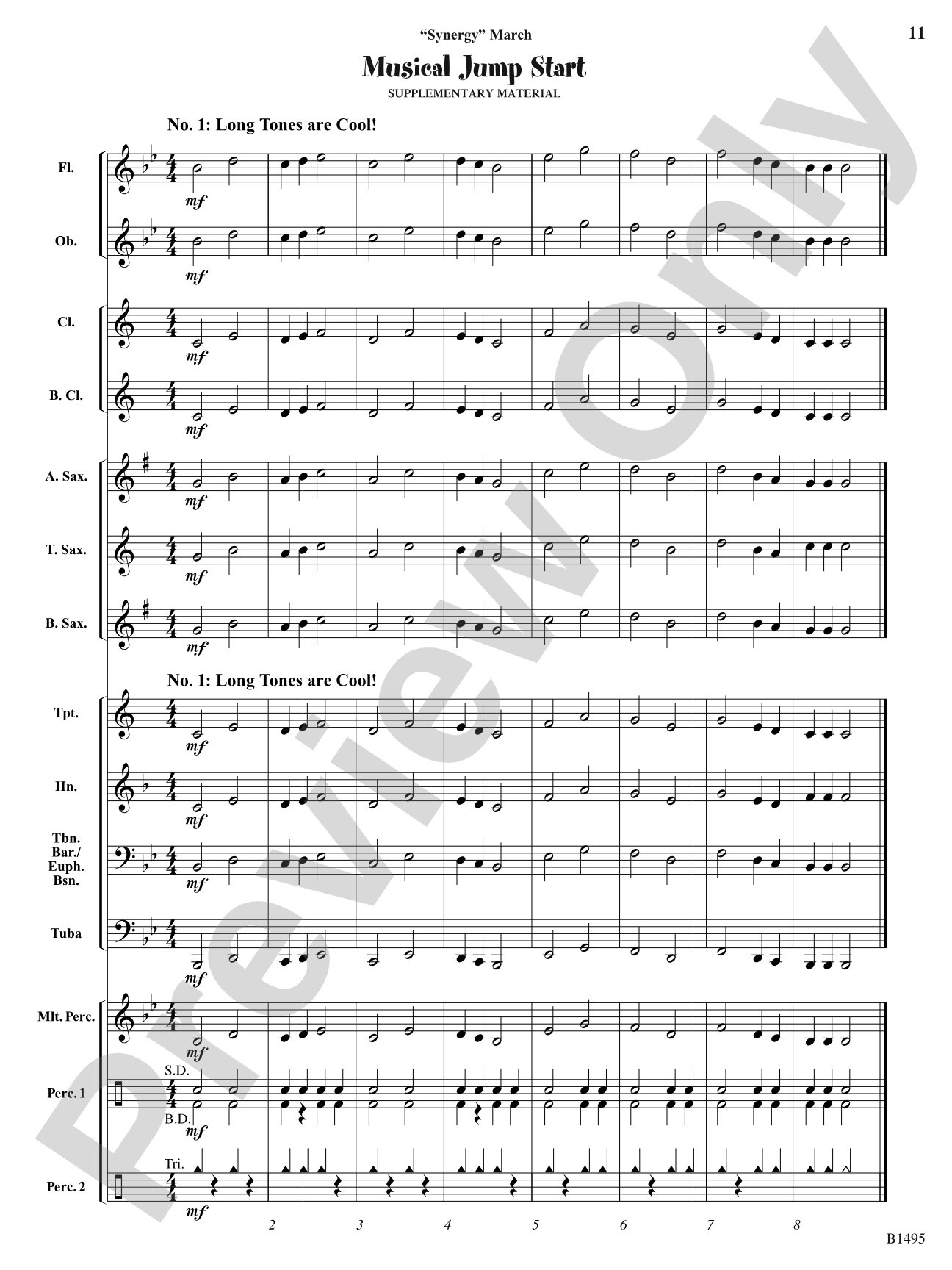 Curtain Up! (Complete Concert Starter Series Vol. 1): Concert Band Conductor Score & Parts