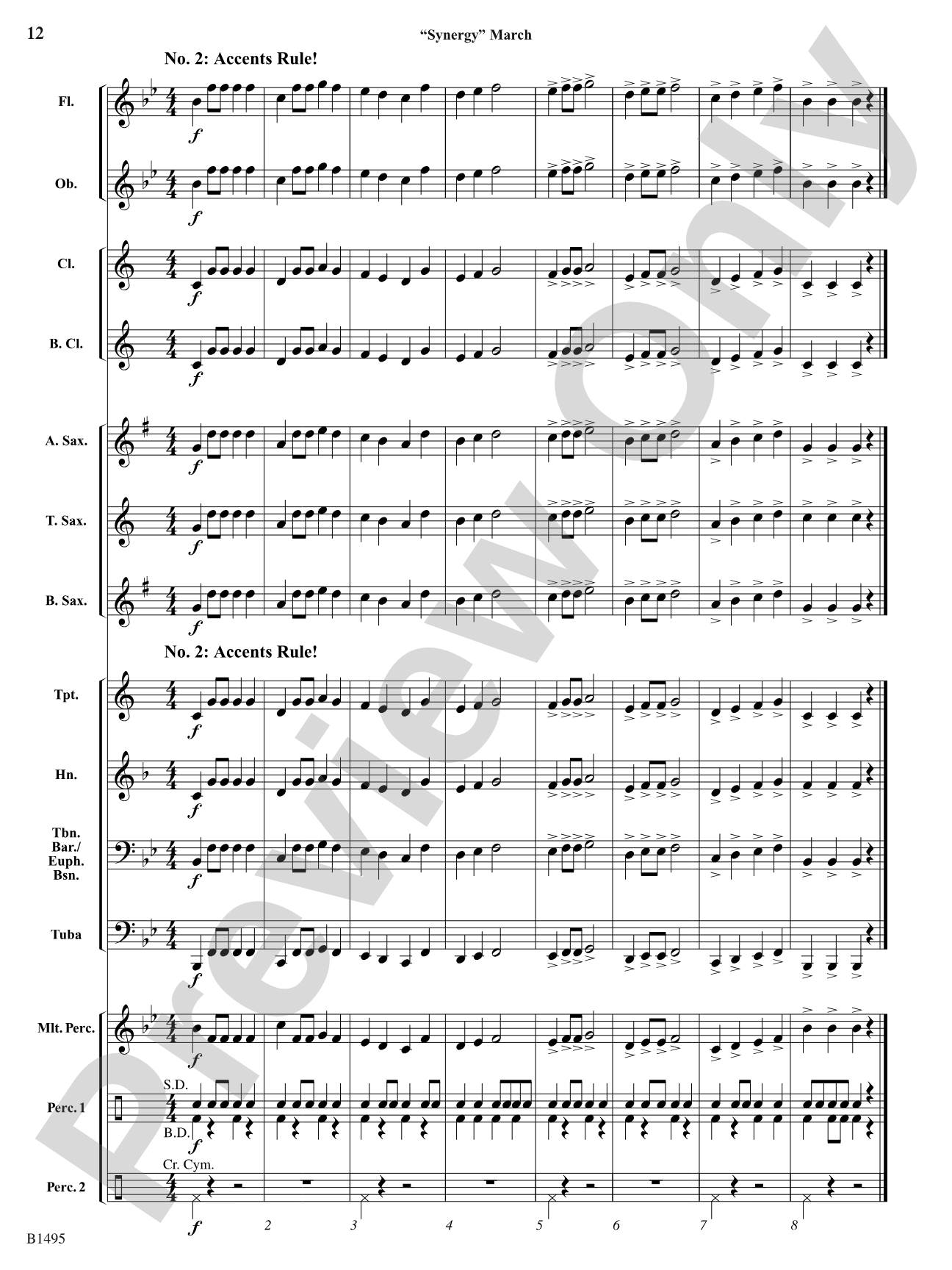 Curtain Up! (Complete Concert Starter Series Vol. 1): Concert Band Conductor Score & Parts