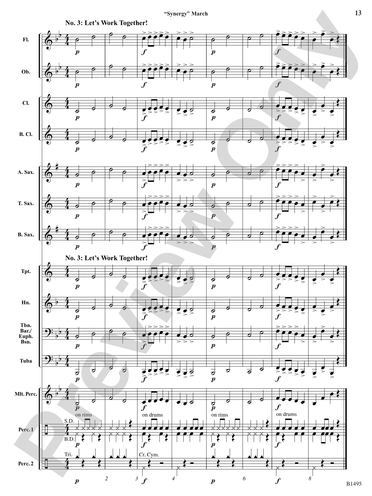 Curtain Up! (Complete Concert Starter Series Vol. 1): Concert Band Conductor Score & Parts
