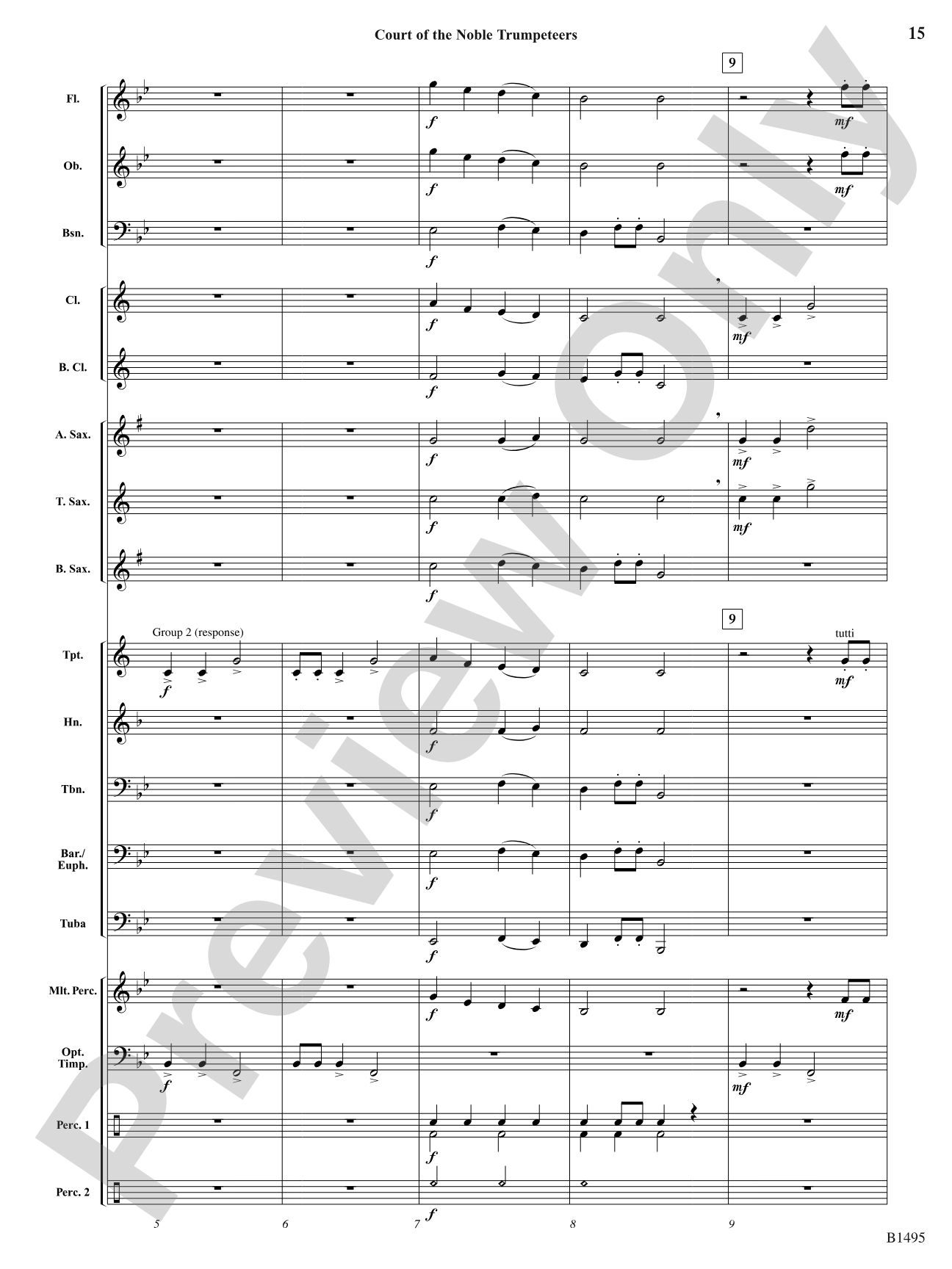 Curtain Up! (Complete Concert Starter Series Vol. 1): Concert Band Conductor Score & Parts