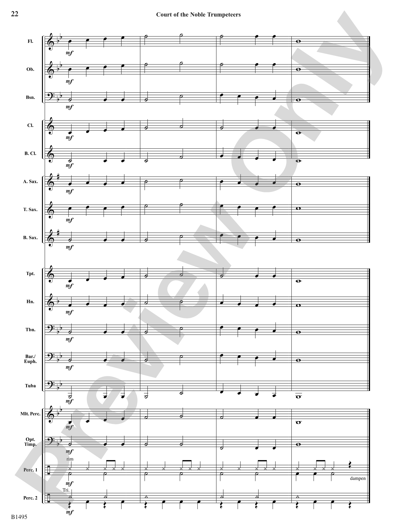 Curtain Up! (Complete Concert Starter Series Vol. 1): Concert Band Conductor Score & Parts