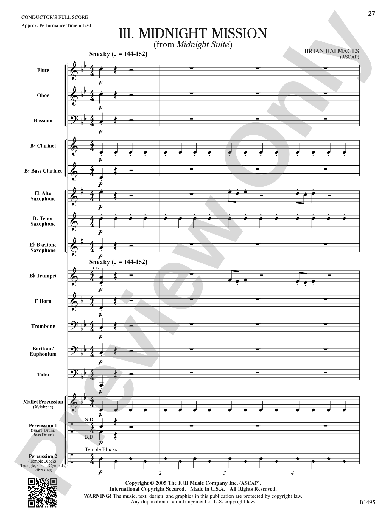 Curtain Up! (Complete Concert Starter Series Vol. 1): Concert Band Conductor Score & Parts