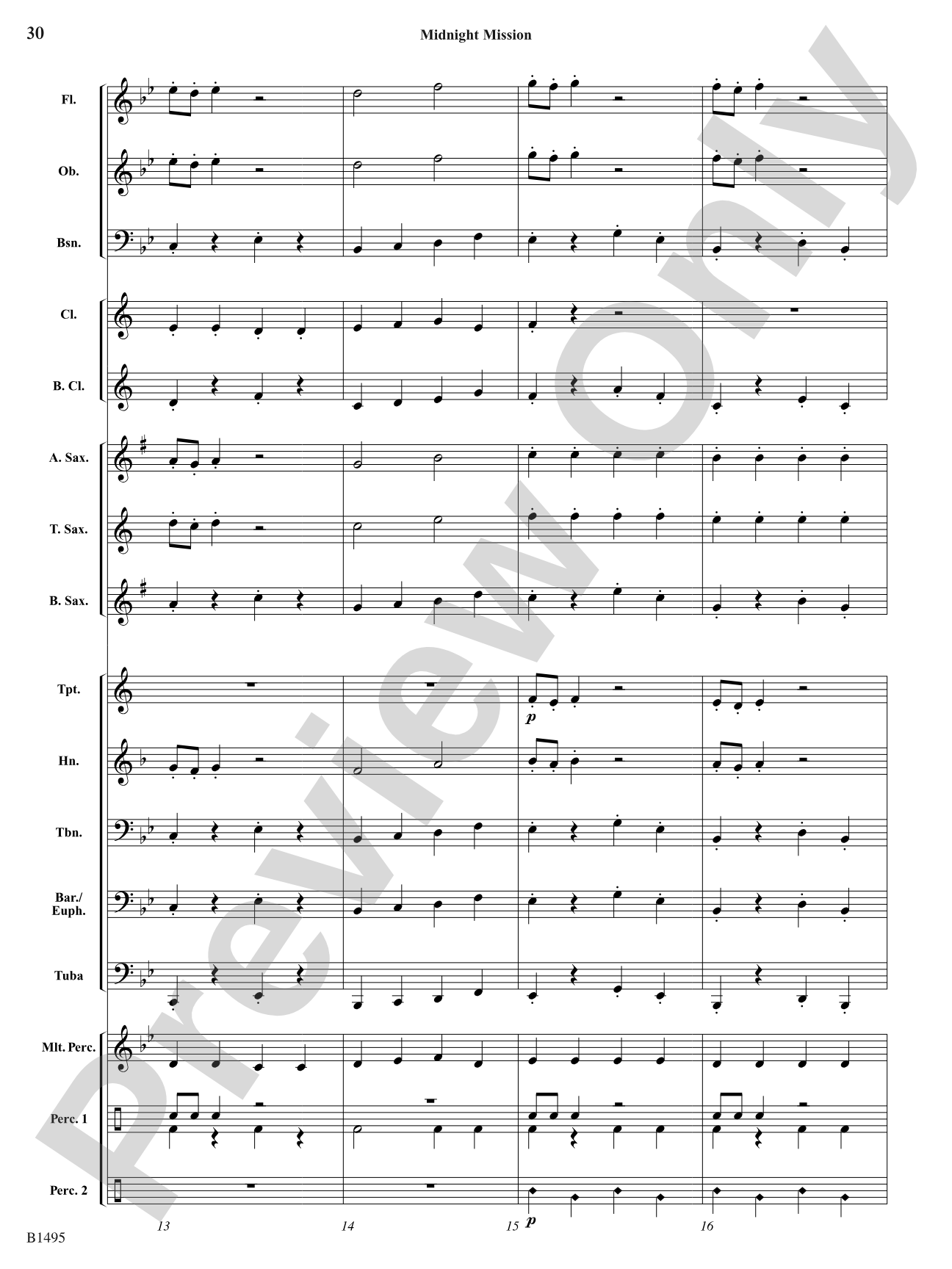 Curtain Up! (Complete Concert Starter Series Vol. 1): Concert Band Conductor Score & Parts