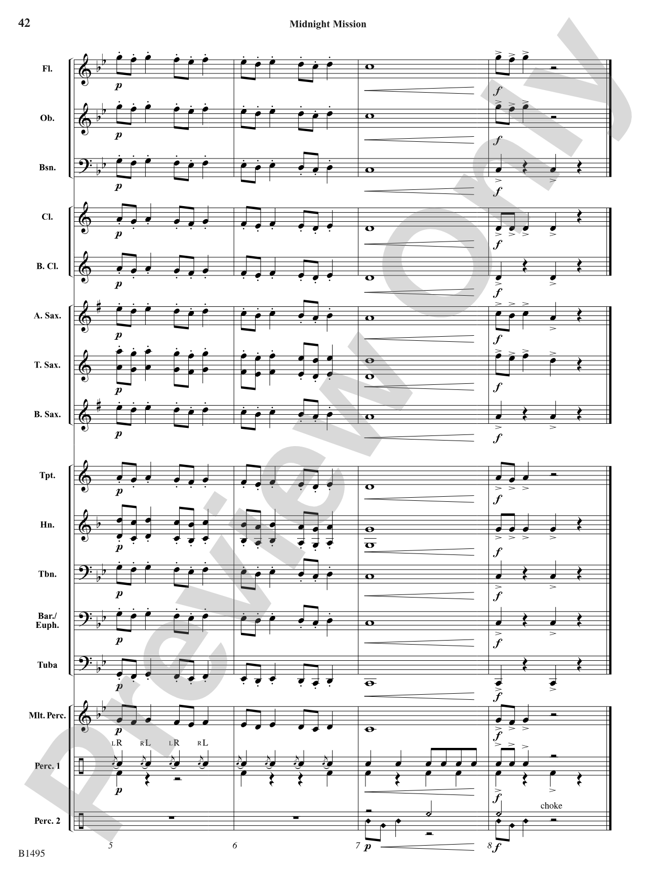 Curtain Up! (Complete Concert Starter Series Vol. 1): Concert Band Conductor Score & Parts