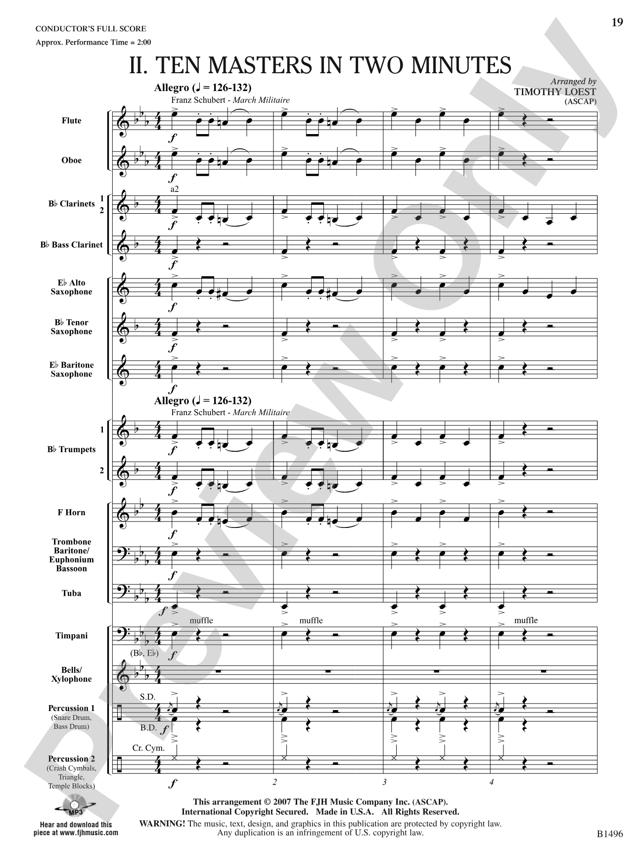 Curtain Up! (Complete Concert Beginning Band Vol.1): Concert Band Conductor Score & Parts