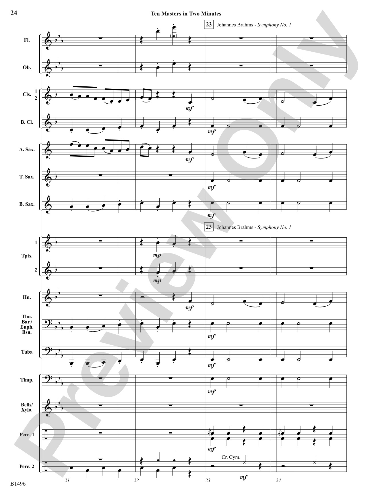 Curtain Up! (Complete Concert Beginning Band Vol.1): Concert Band Conductor Score & Parts