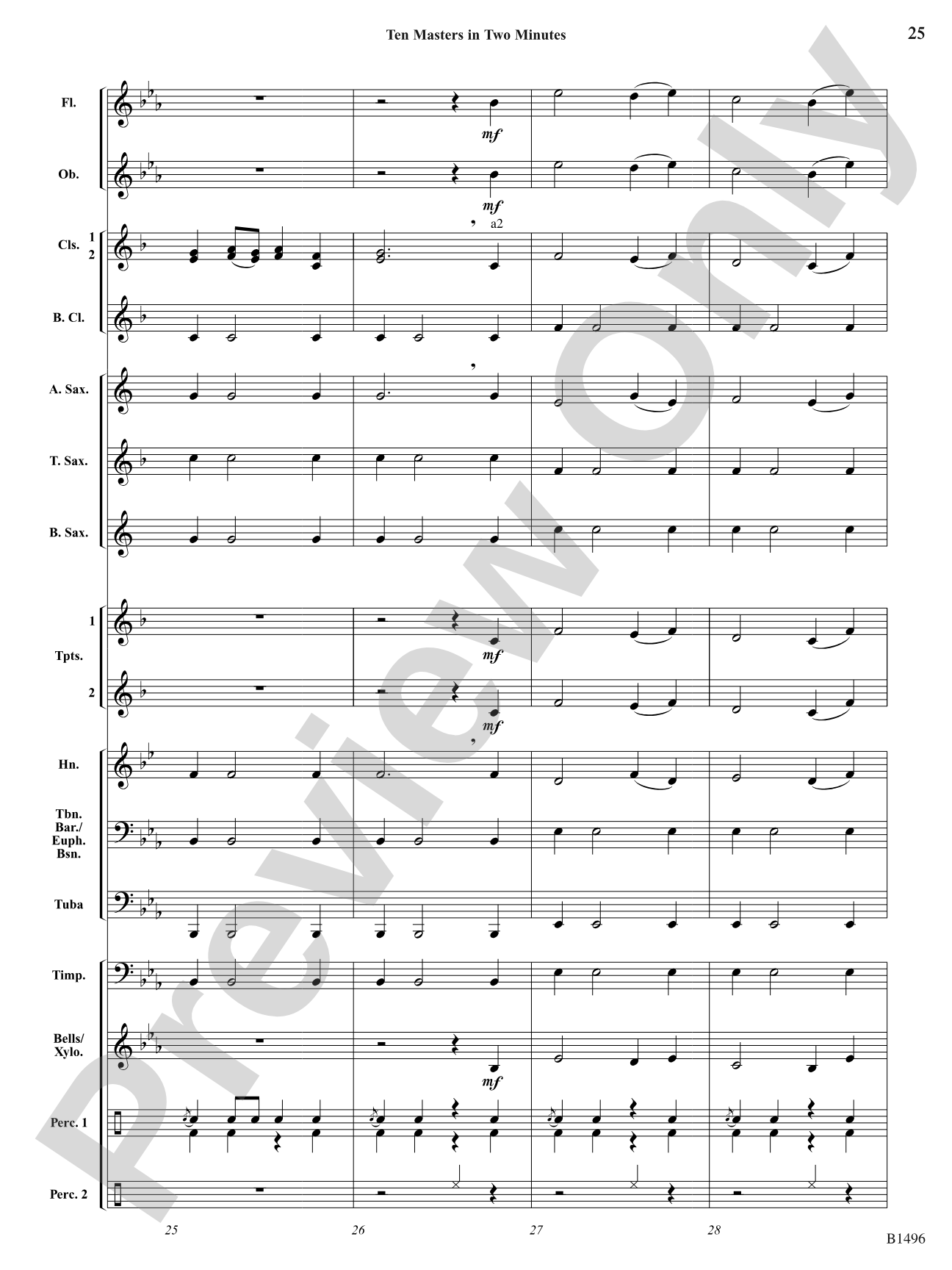 Curtain Up! (Complete Concert Beginning Band Vol.1): Concert Band Conductor Score & Parts