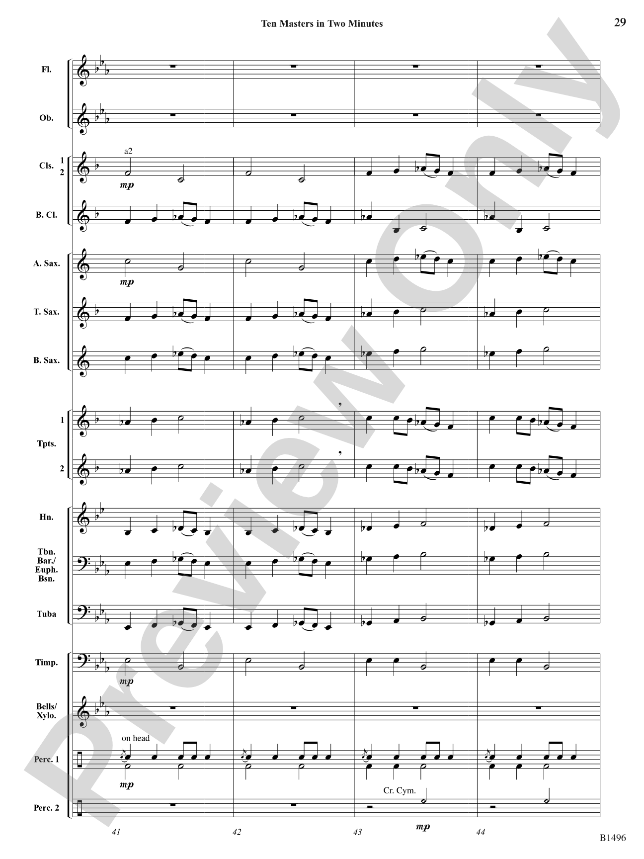 Curtain Up! (Complete Concert Beginning Band Vol.1): Concert Band Conductor Score & Parts