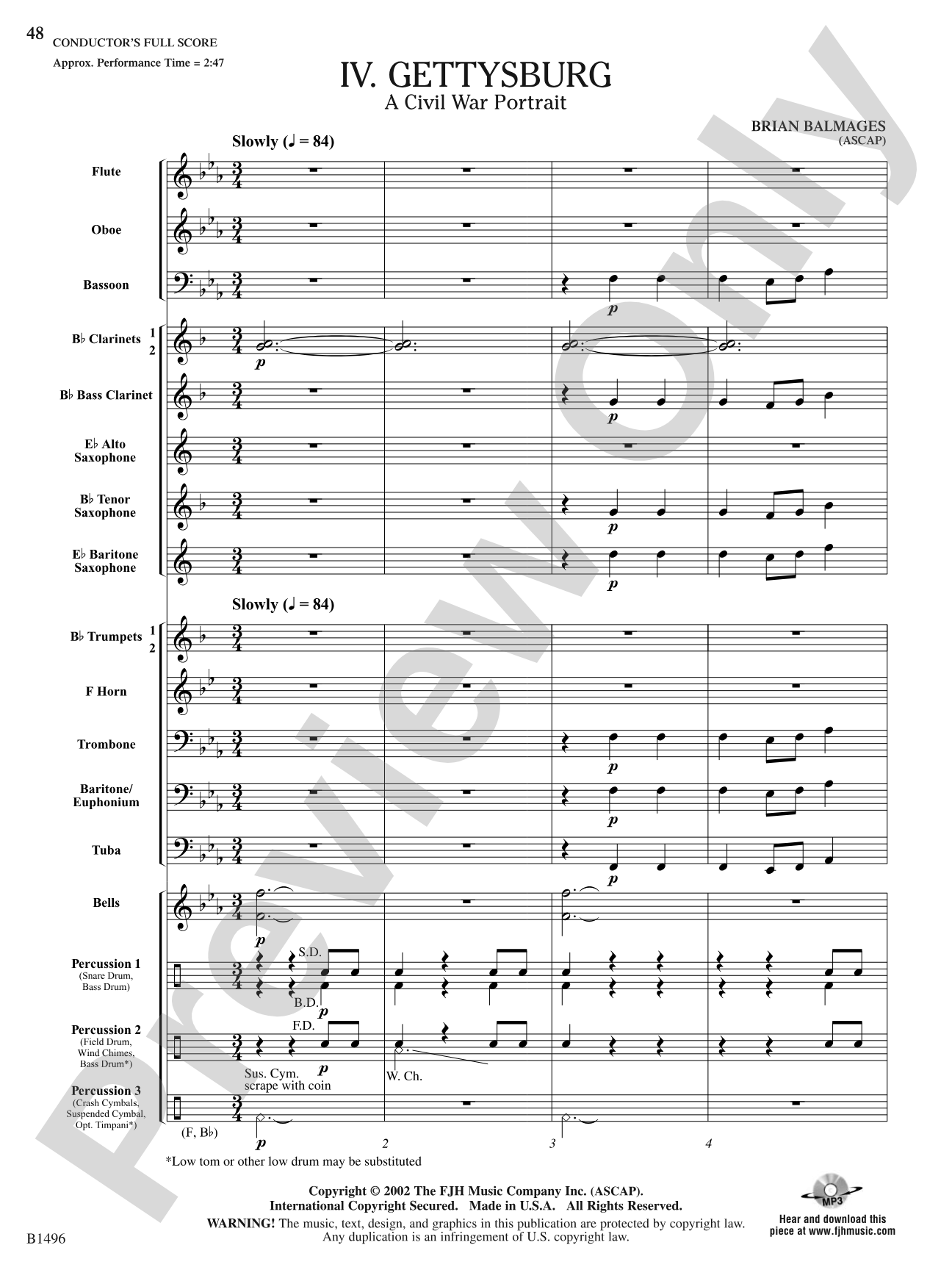 Curtain Up! (Complete Concert Beginning Band Vol.1): Concert Band Conductor Score & Parts