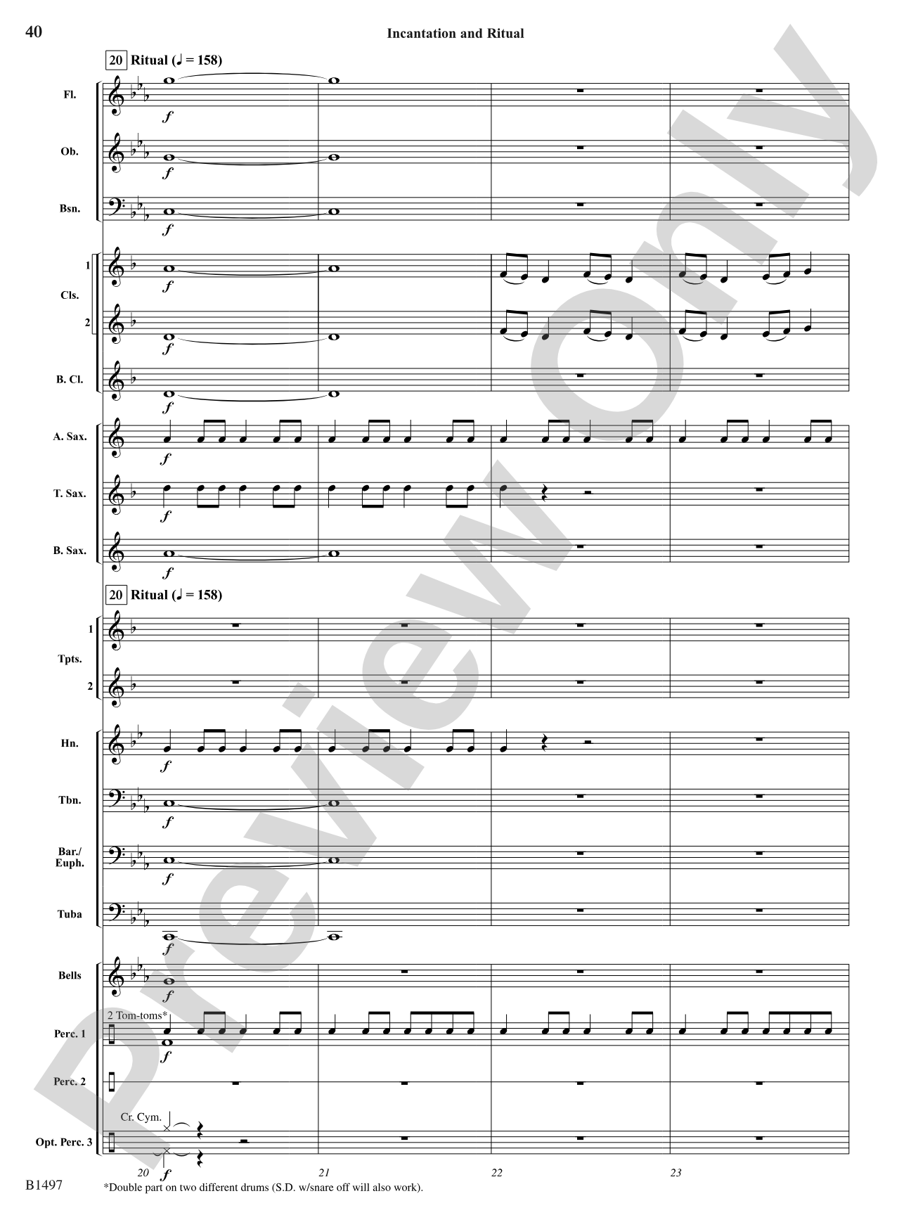Curtain Up! (Complete Concert Developing Band Vol.1): Concert Band Conductor Score & Parts