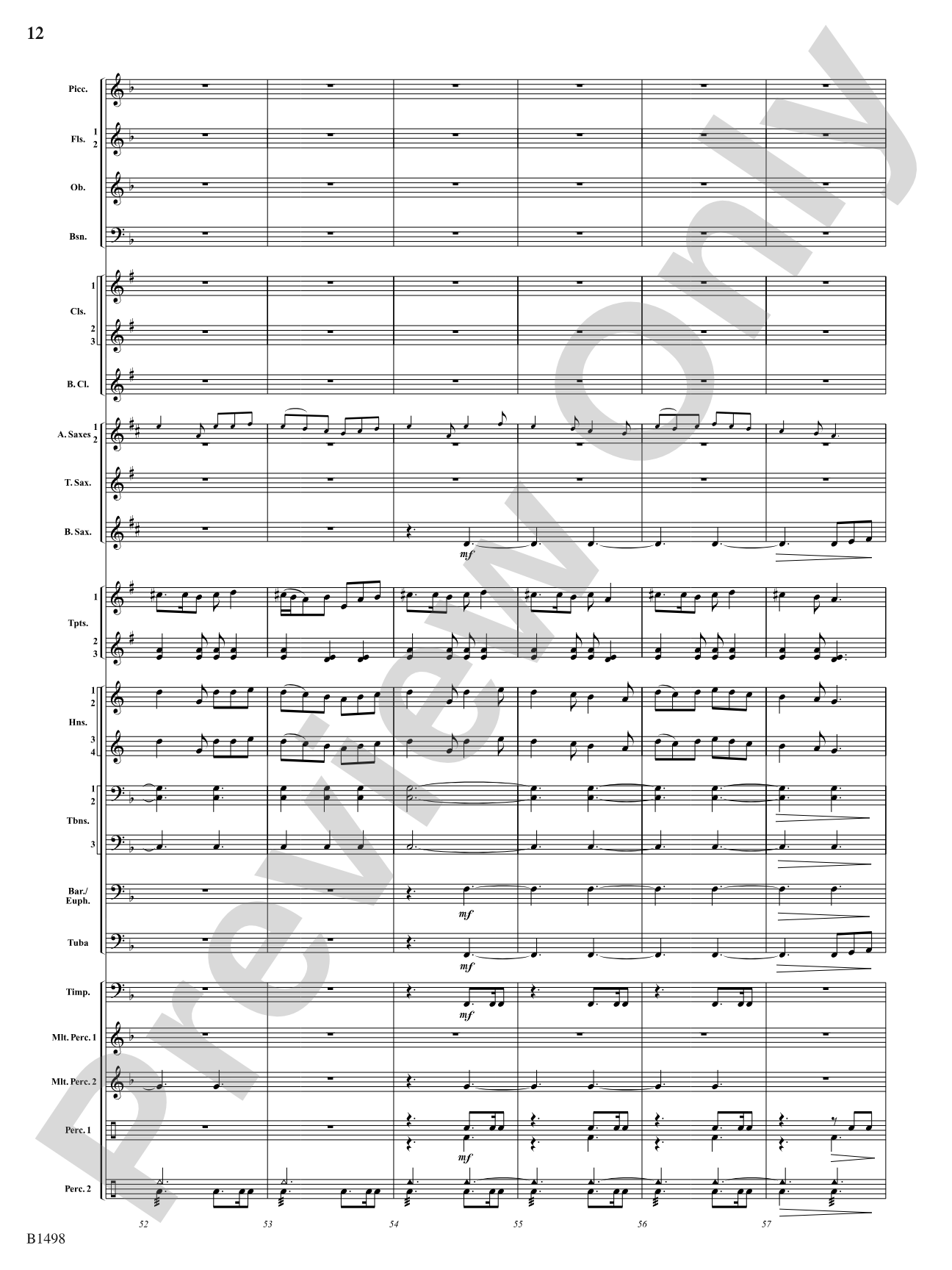 Joy in All Things: Concert Band Conductor Score & Parts
