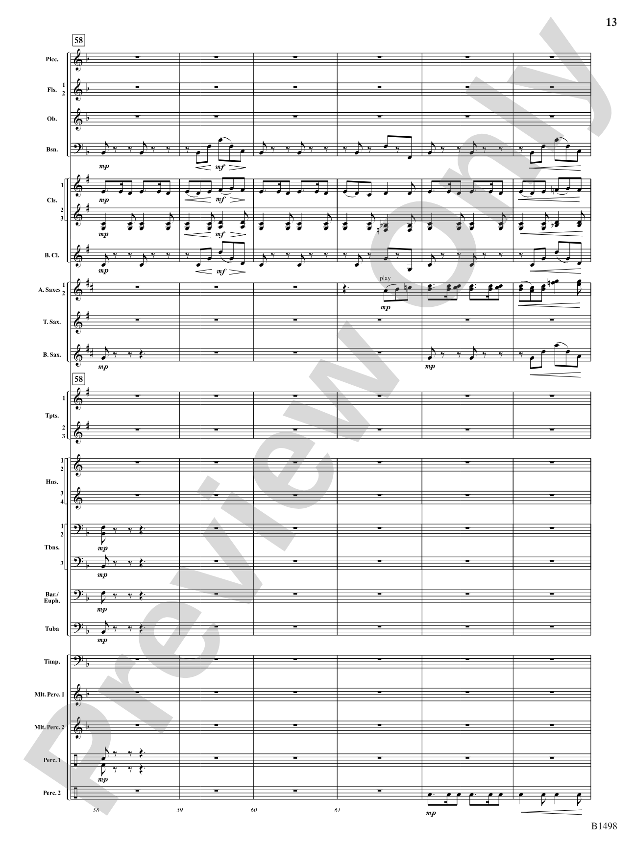 Joy in All Things: Concert Band Conductor Score & Parts