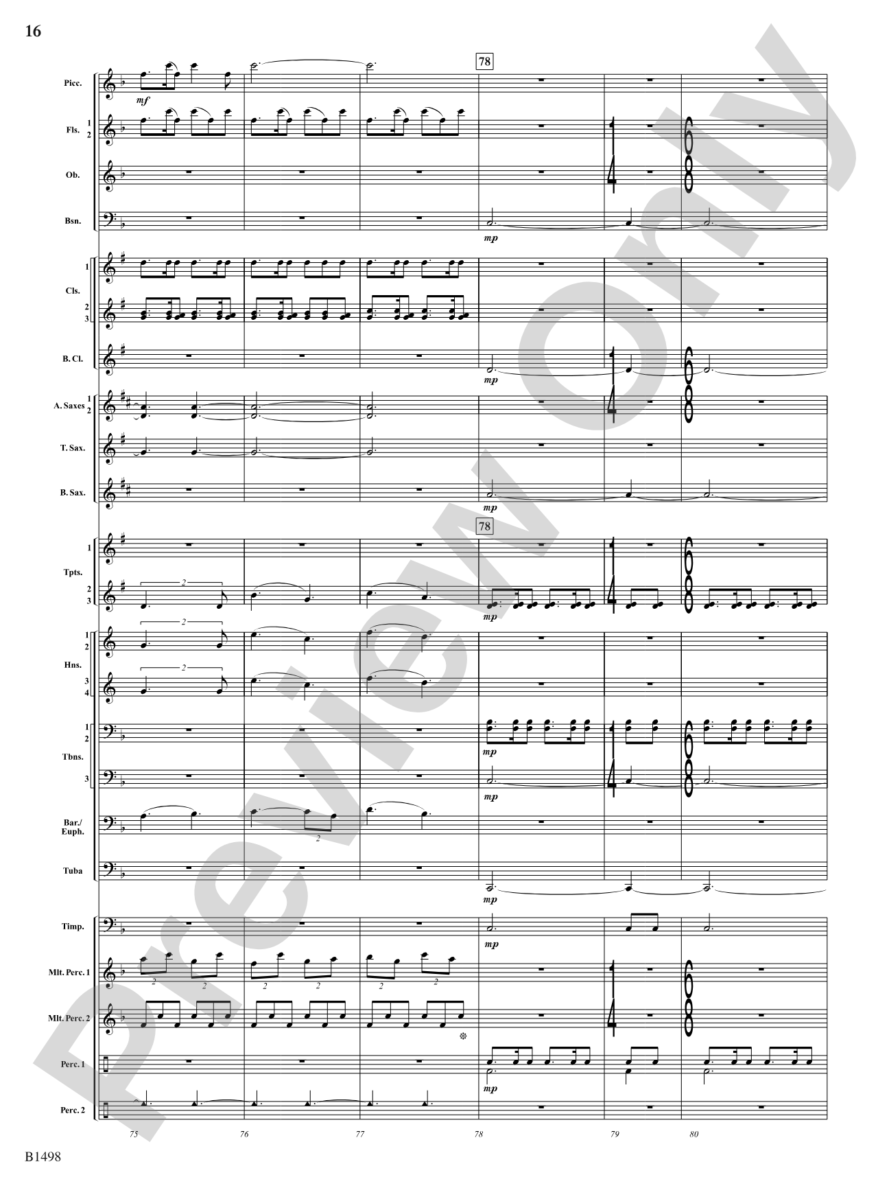 Joy in All Things: Concert Band Conductor Score & Parts