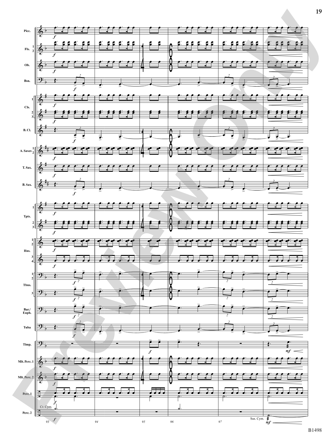 Joy in All Things: Concert Band Conductor Score & Parts