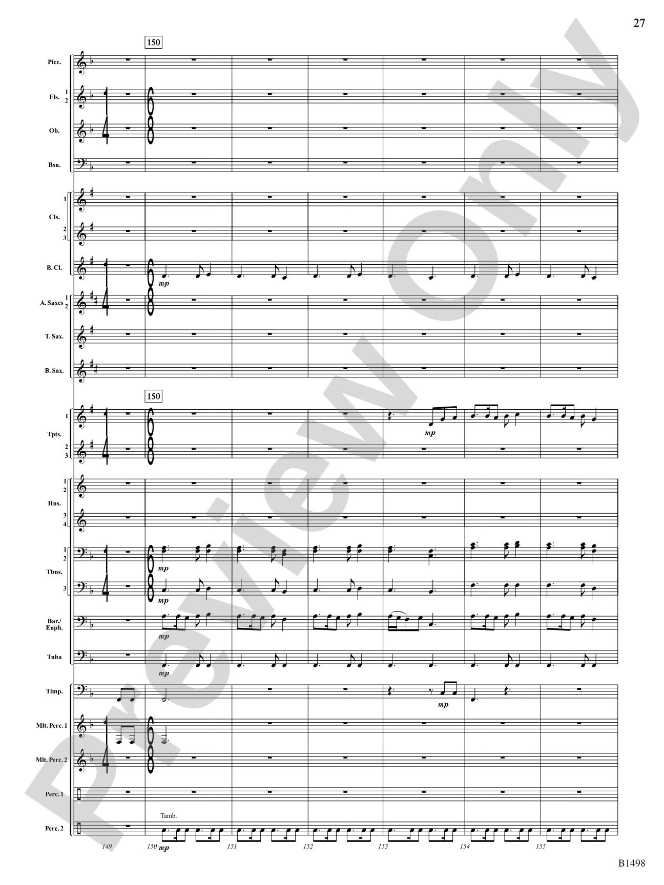 Joy in All Things: Concert Band Conductor Score & Parts