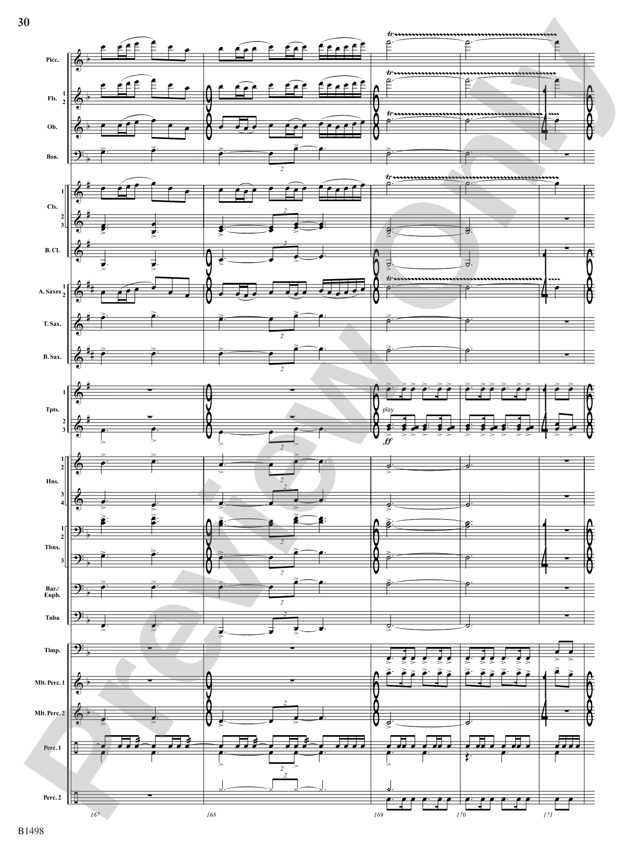 Joy in All Things: Concert Band Conductor Score & Parts