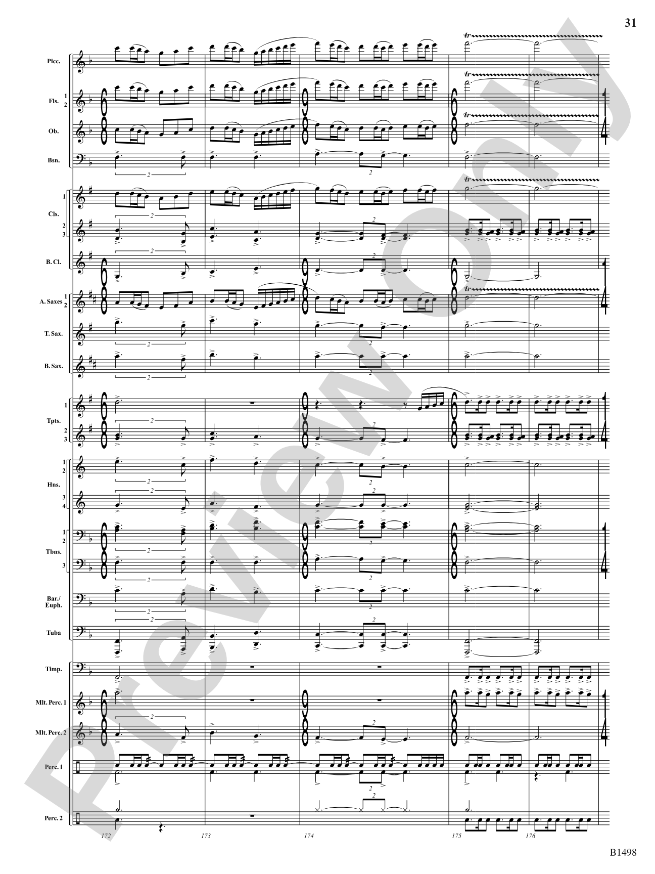 Joy in All Things: Concert Band Conductor Score & Parts
