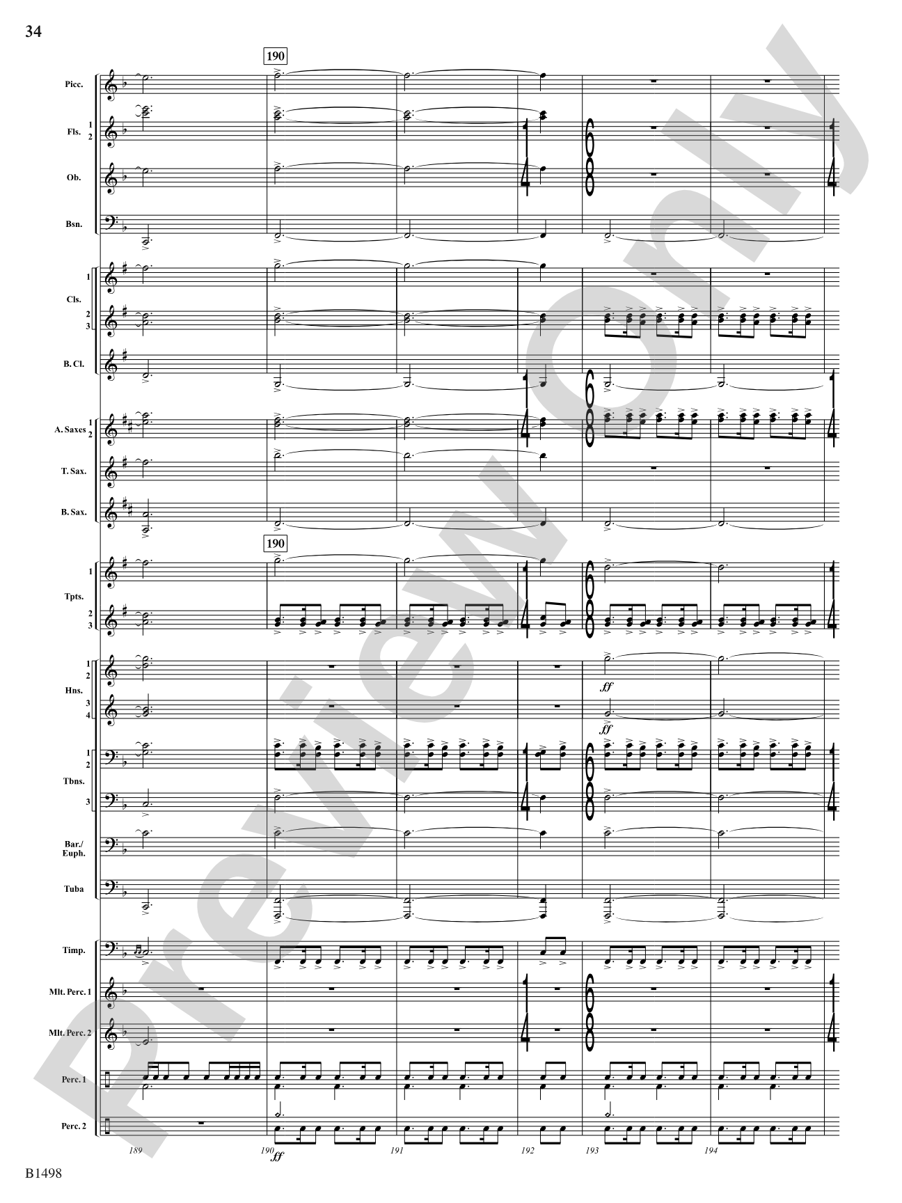 Joy in All Things: Concert Band Conductor Score & Parts