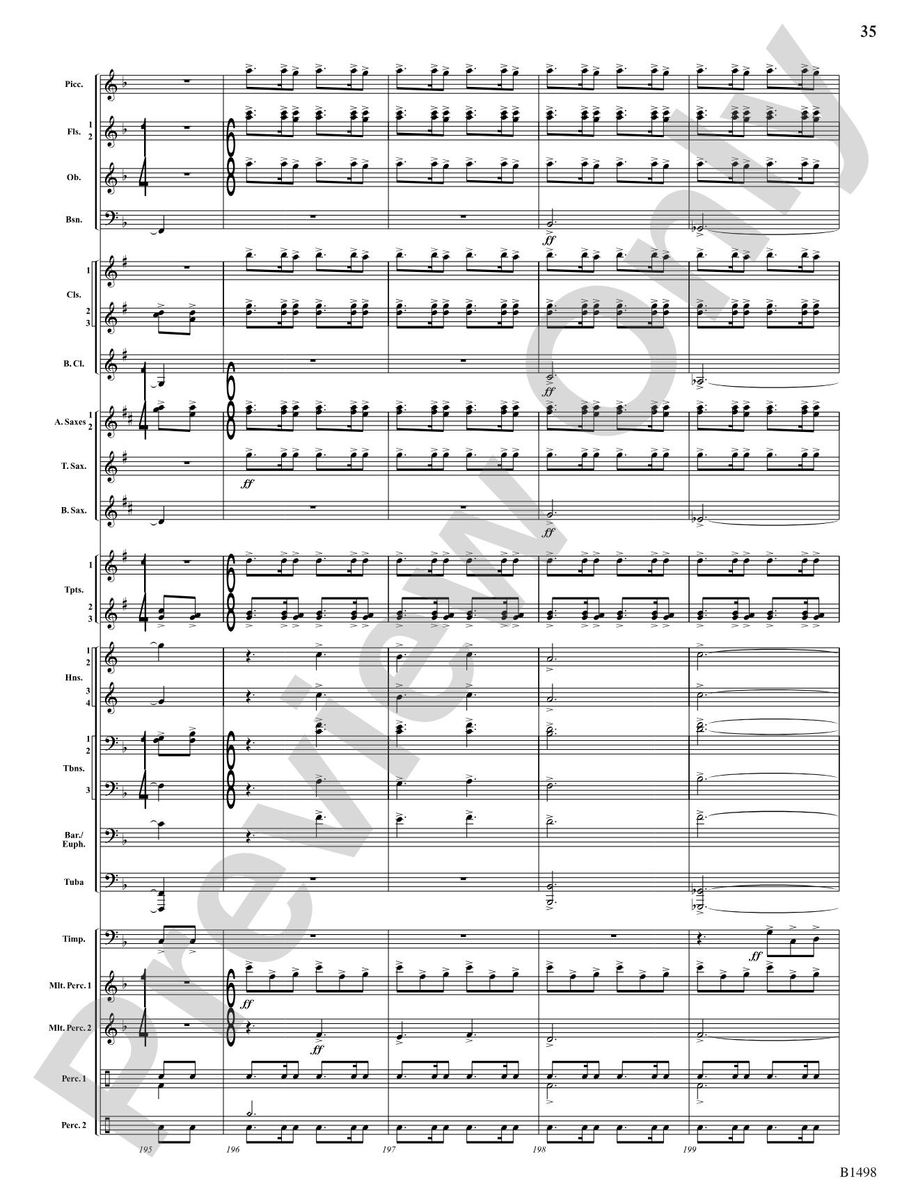 Joy in All Things: Concert Band Conductor Score & Parts