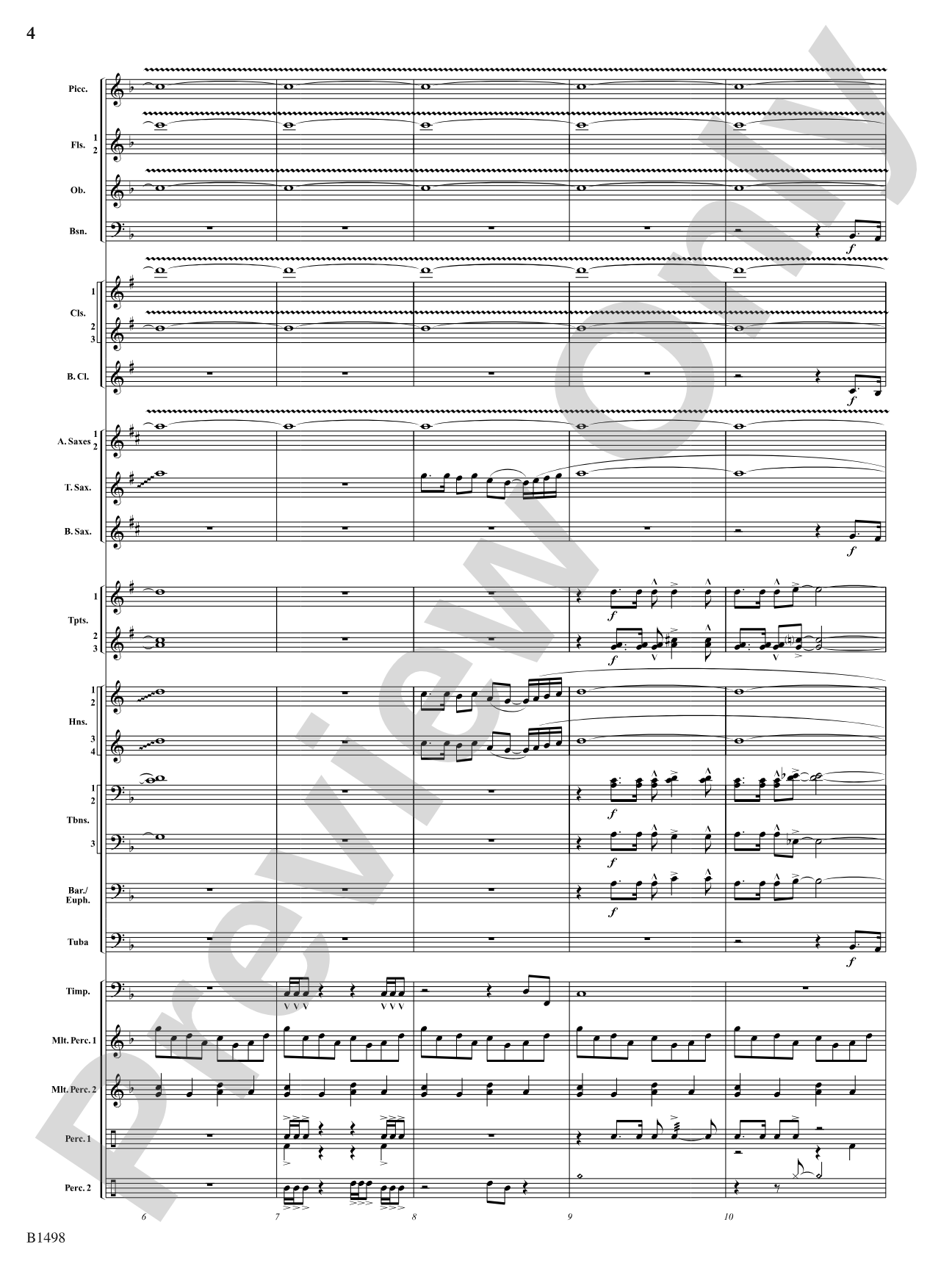 Joy in All Things: Concert Band Conductor Score & Parts