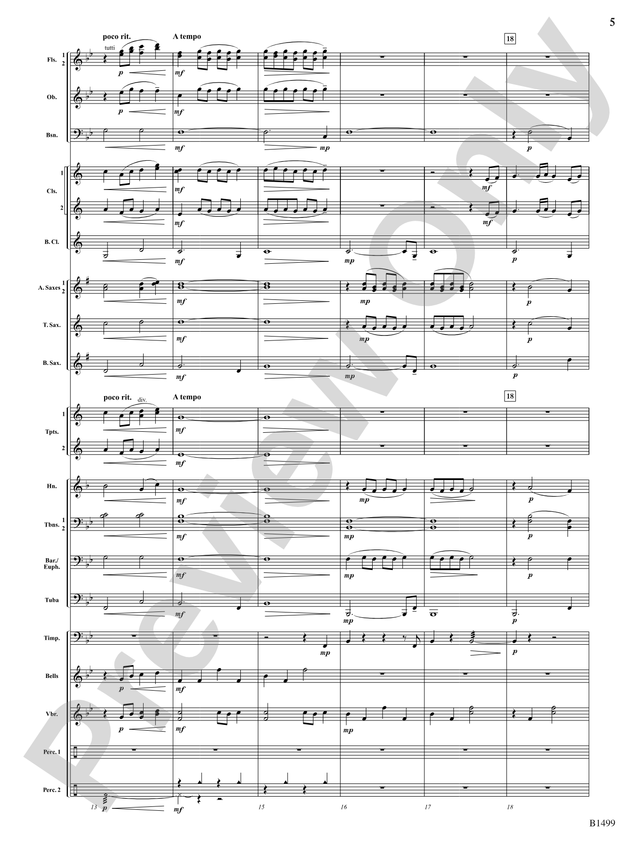 Joys Everlasting: Concert Band Conductor Score & Parts