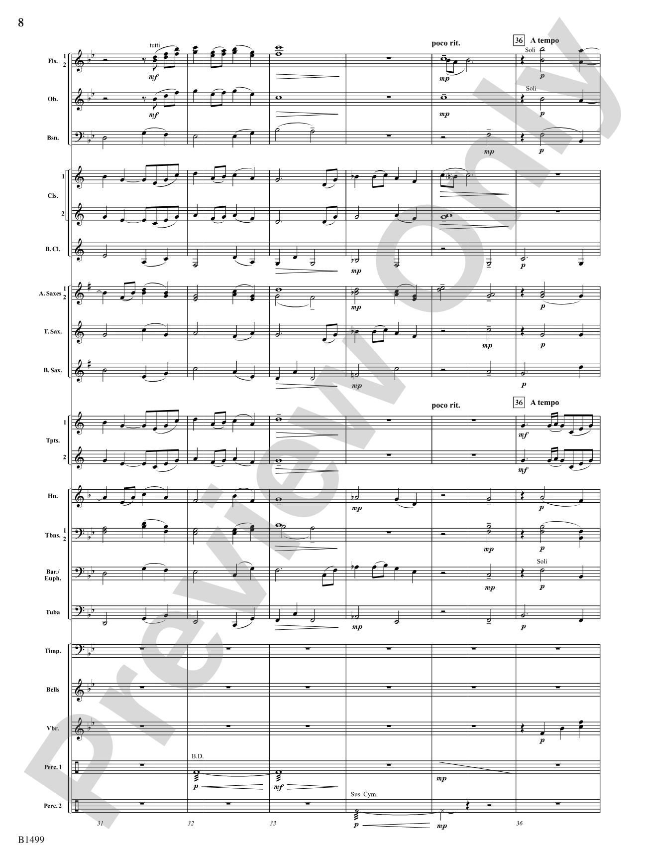 Joys Everlasting: Concert Band Conductor Score & Parts