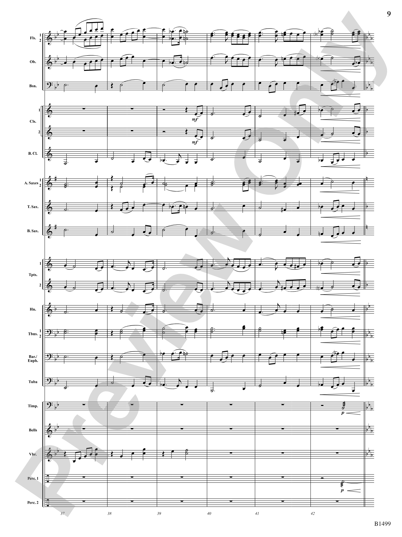 Joys Everlasting: Concert Band Conductor Score & Parts