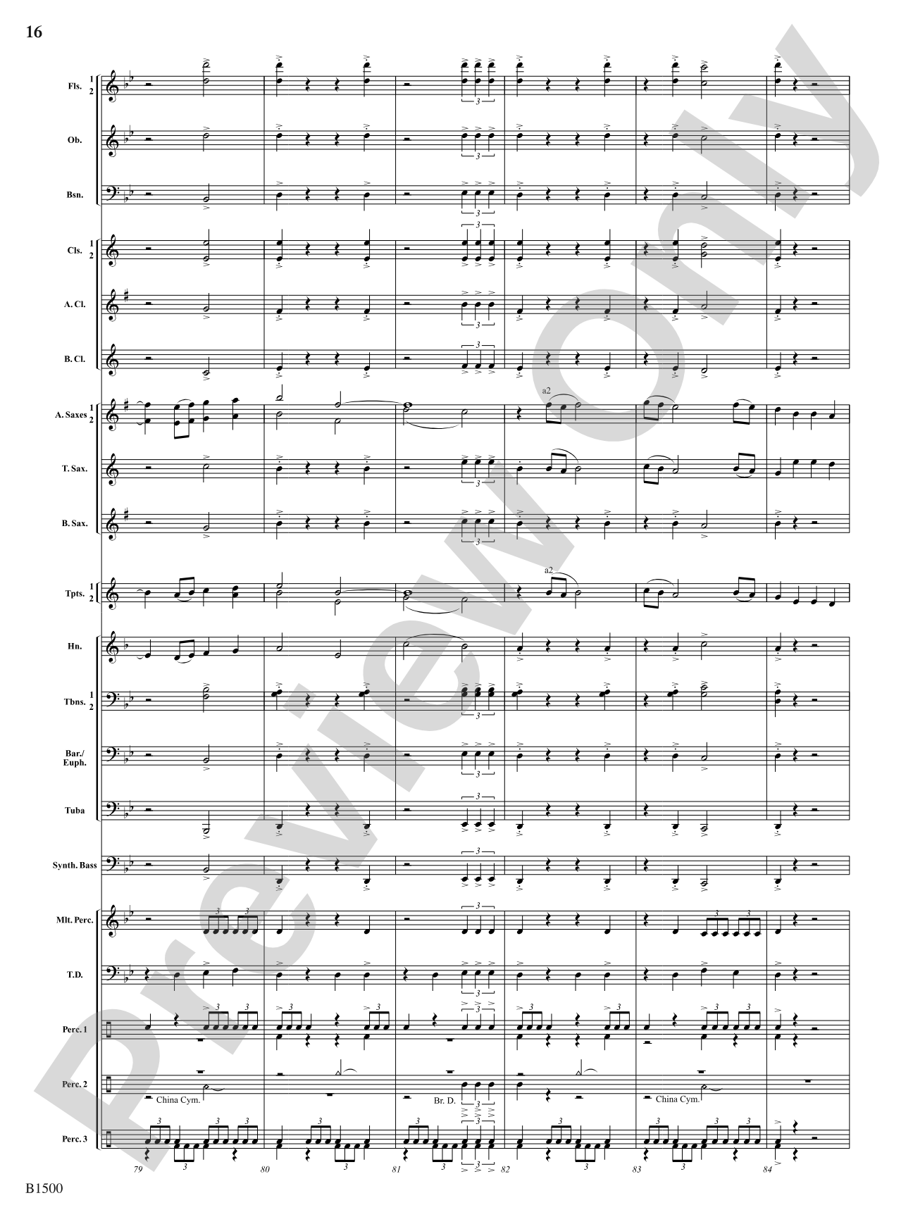 Wingwalker: Concert Band Conductor Score & Parts