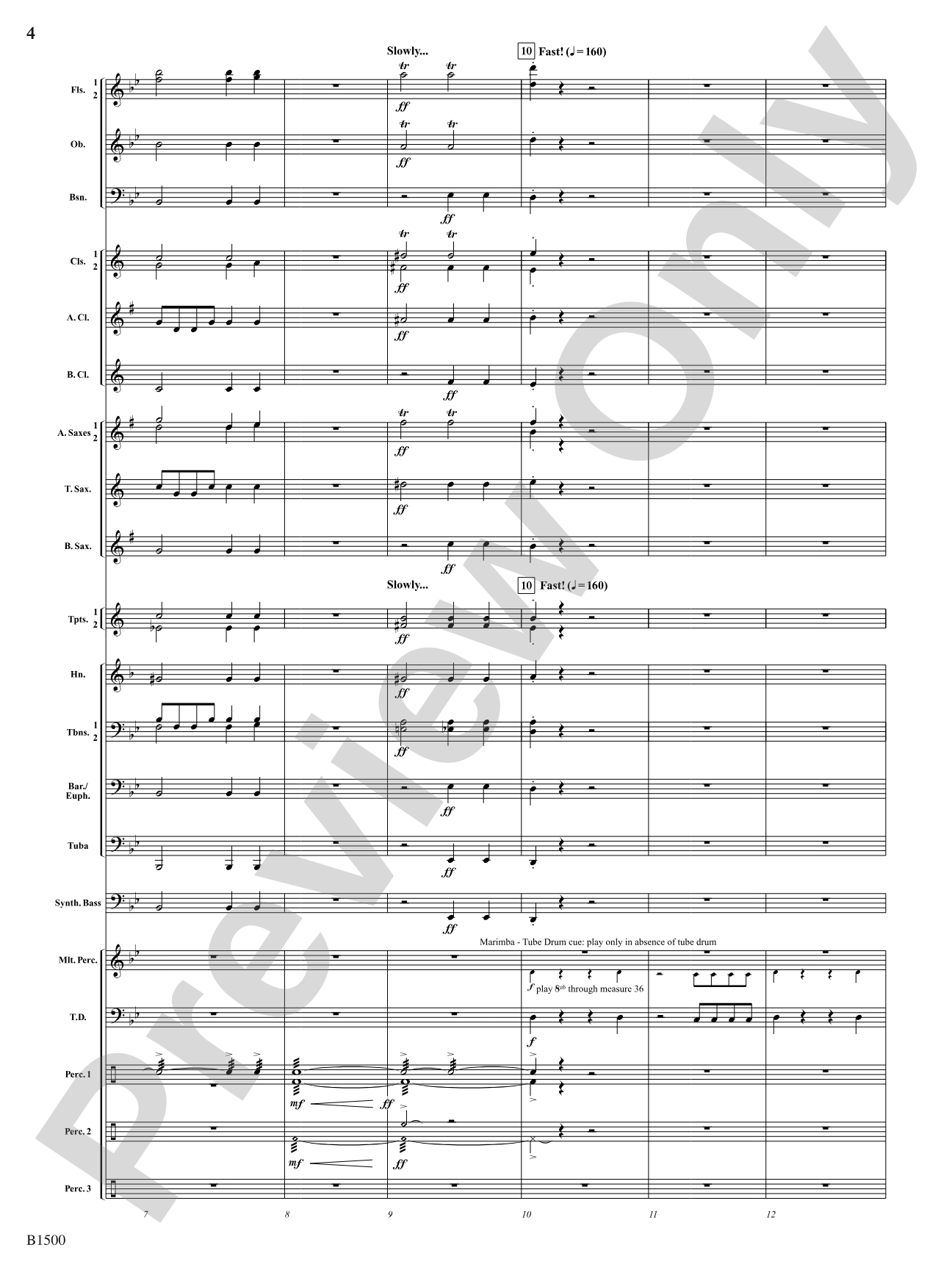 Wingwalker: Concert Band Conductor Score & Parts
