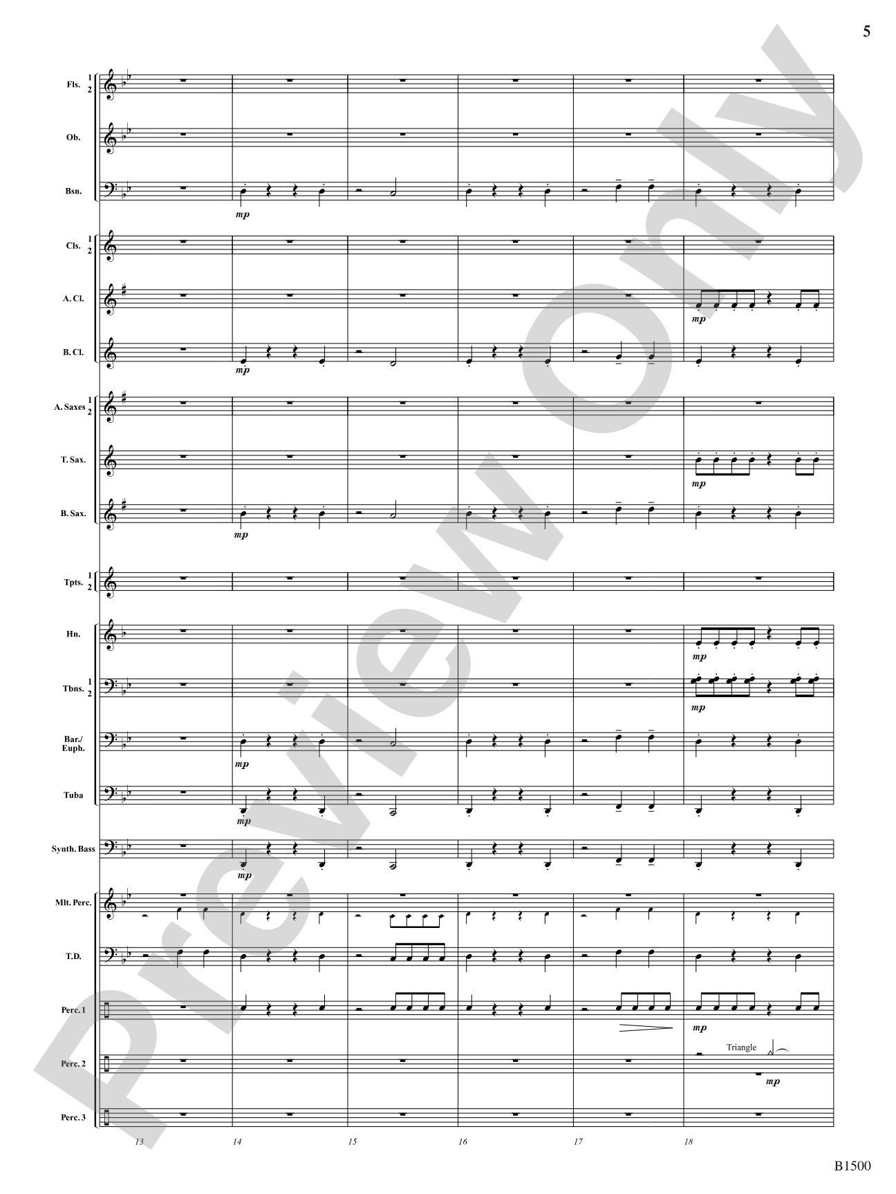Wingwalker: Concert Band Conductor Score & Parts