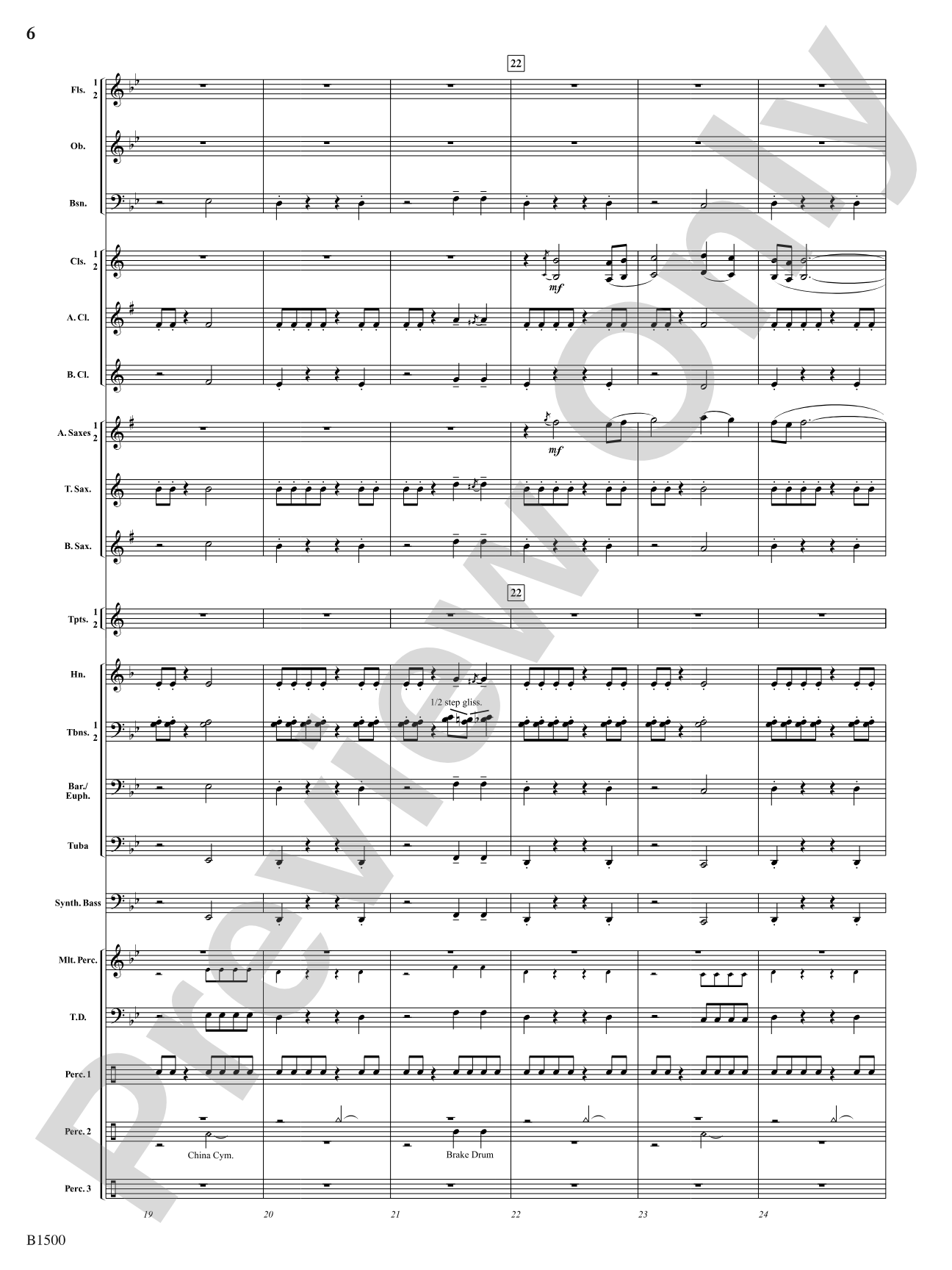 Wingwalker: Concert Band Conductor Score & Parts