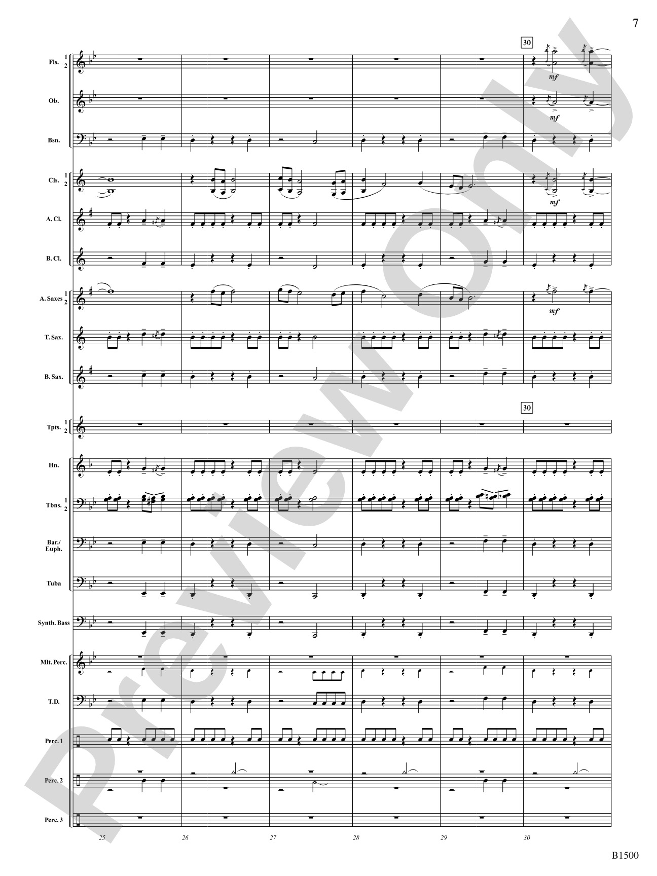 Wingwalker: Concert Band Conductor Score & Parts