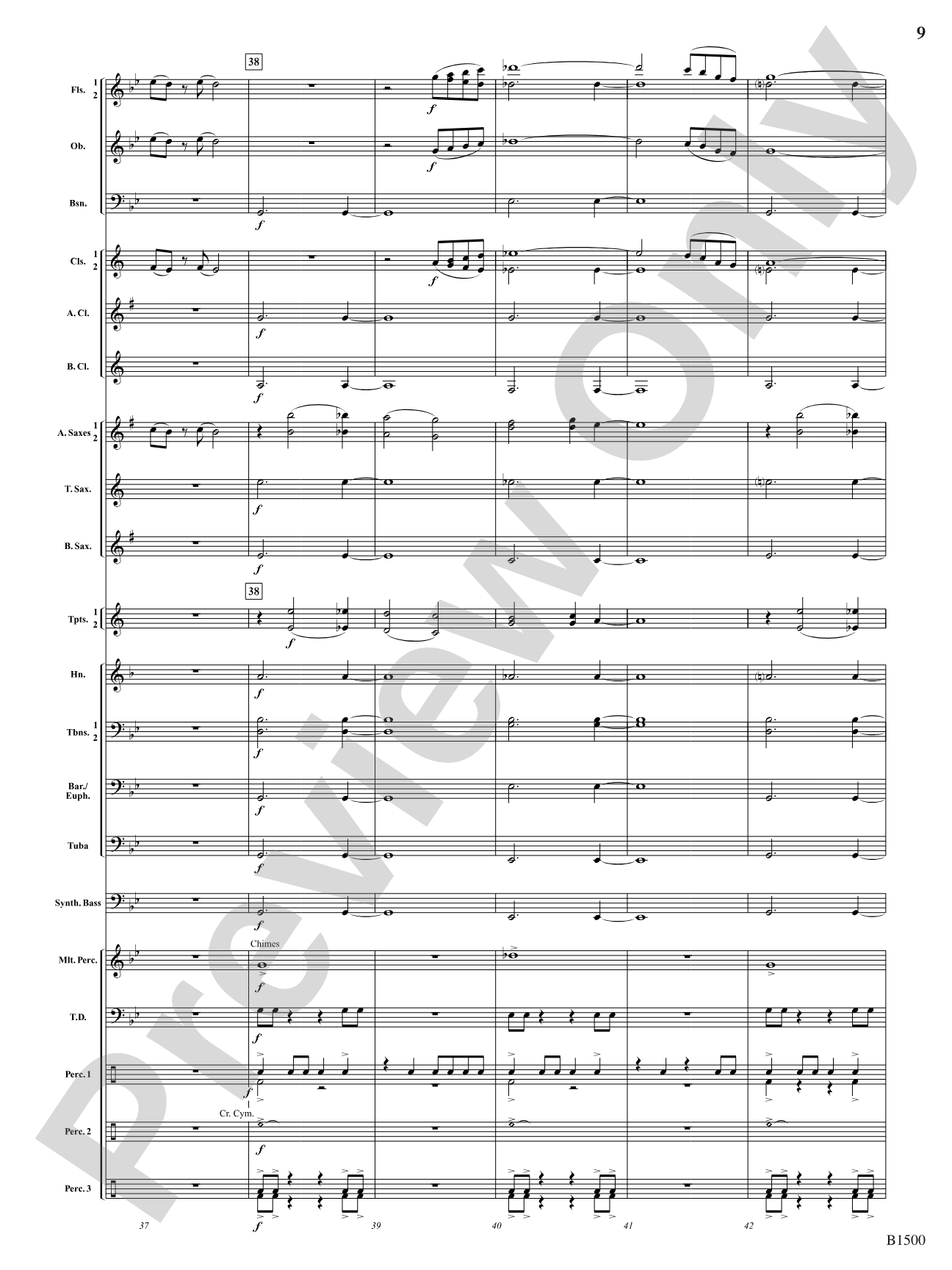 Wingwalker: Concert Band Conductor Score & Parts