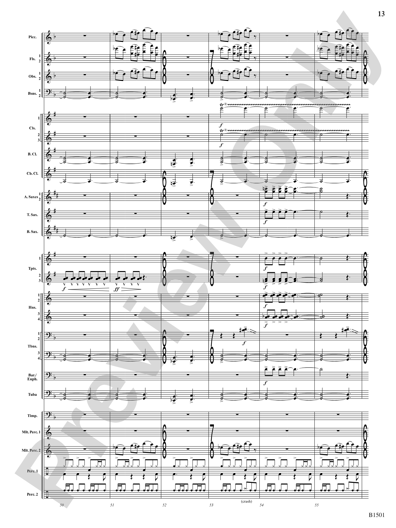 Metal: Concert Band Conductor Score & Parts