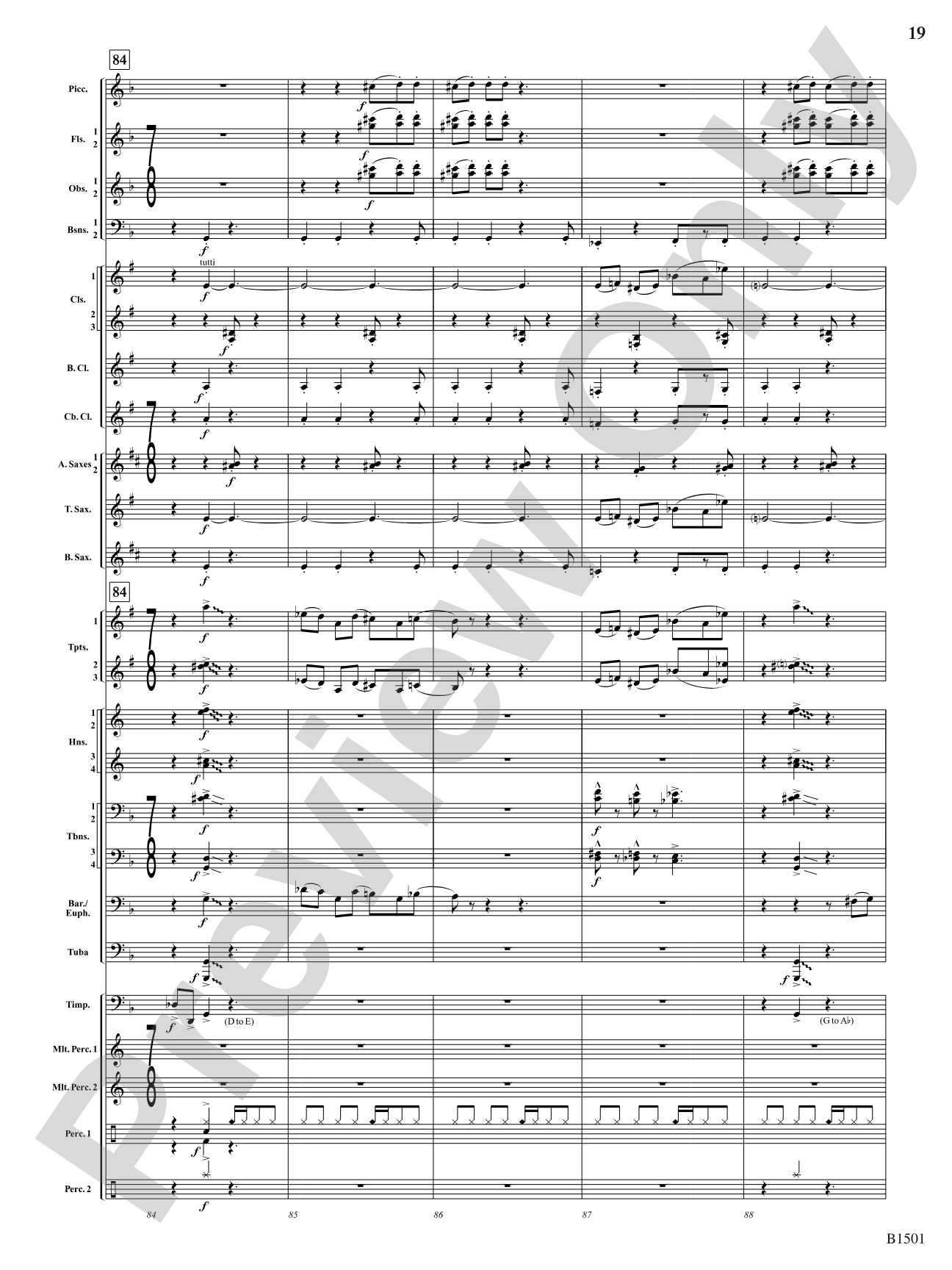 Metal: Concert Band Conductor Score & Parts